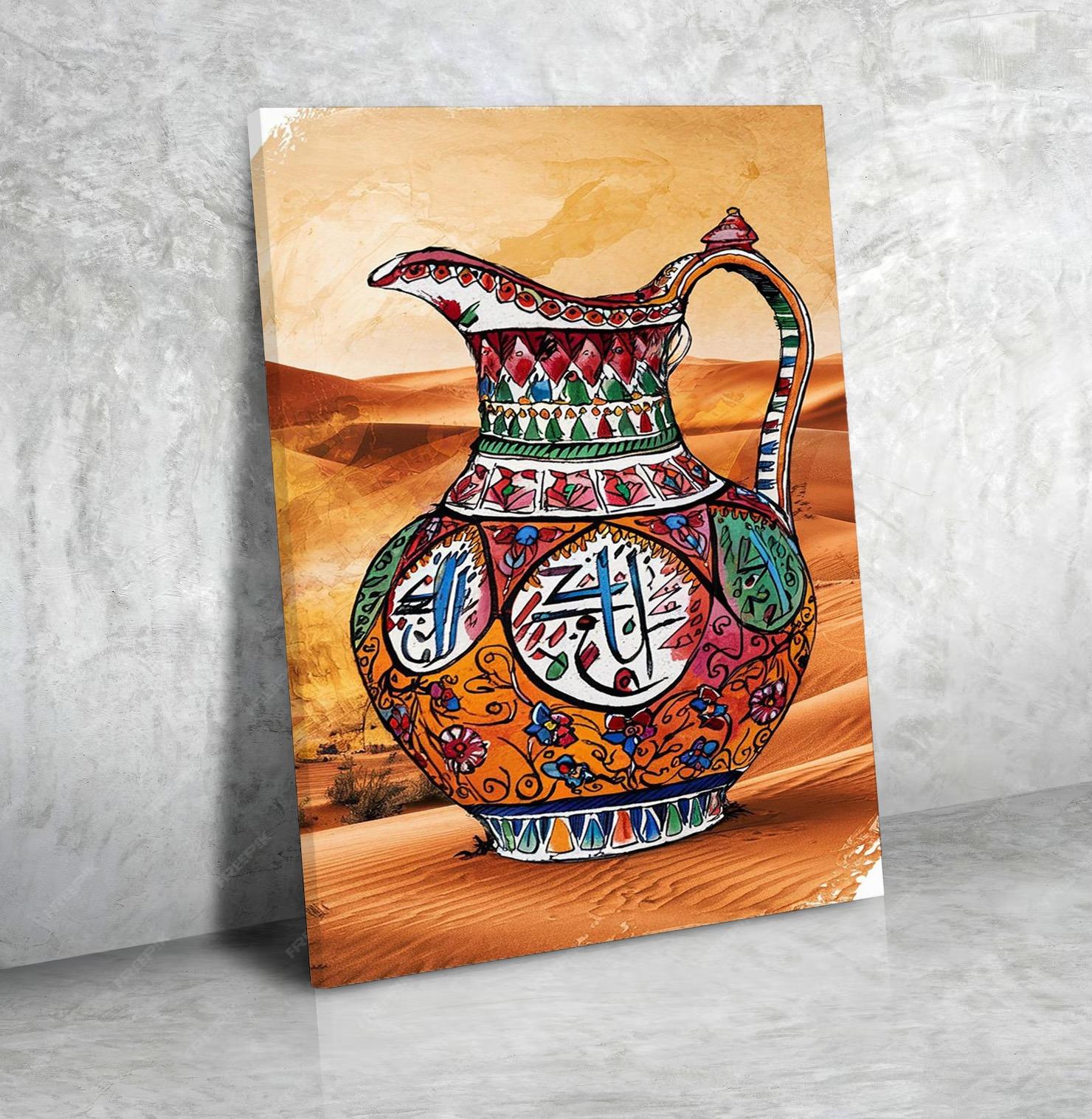 Tableau Panoramique Élégant Or et Noir N°48