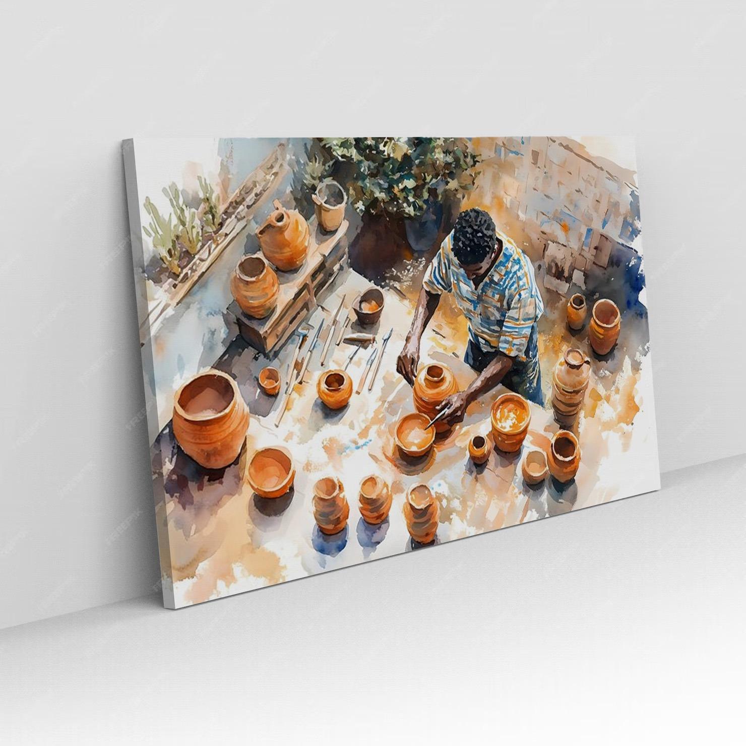 Tableau Panoramique Contemporain Premium N°49