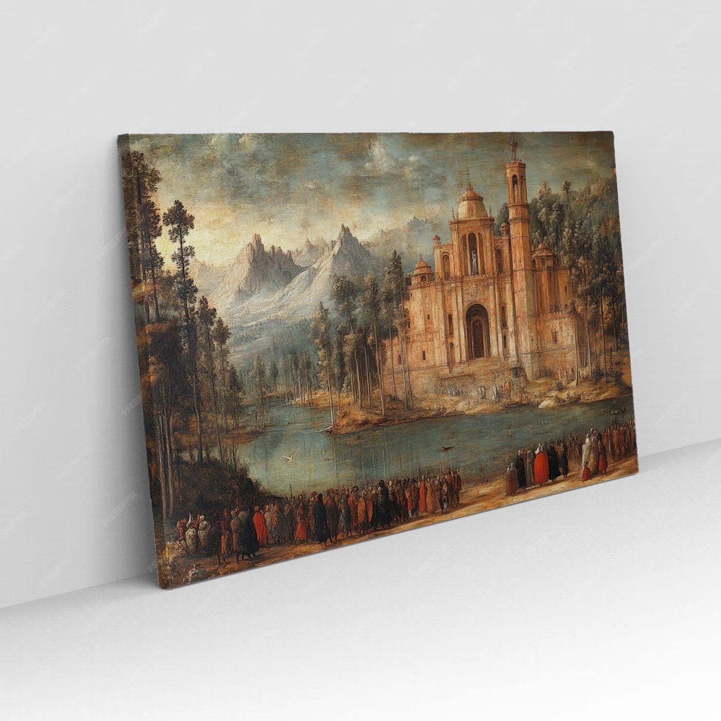 Peinture Horizontale Moderne Abstrait Art Mural N°53