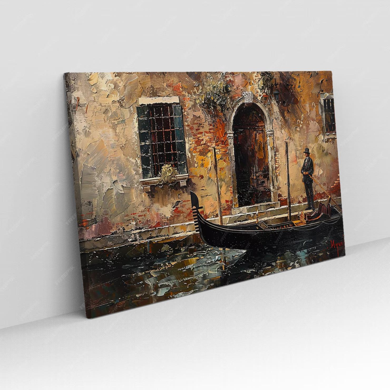 Toile Décorative Horizontale Minimaliste Textures Riches N°54