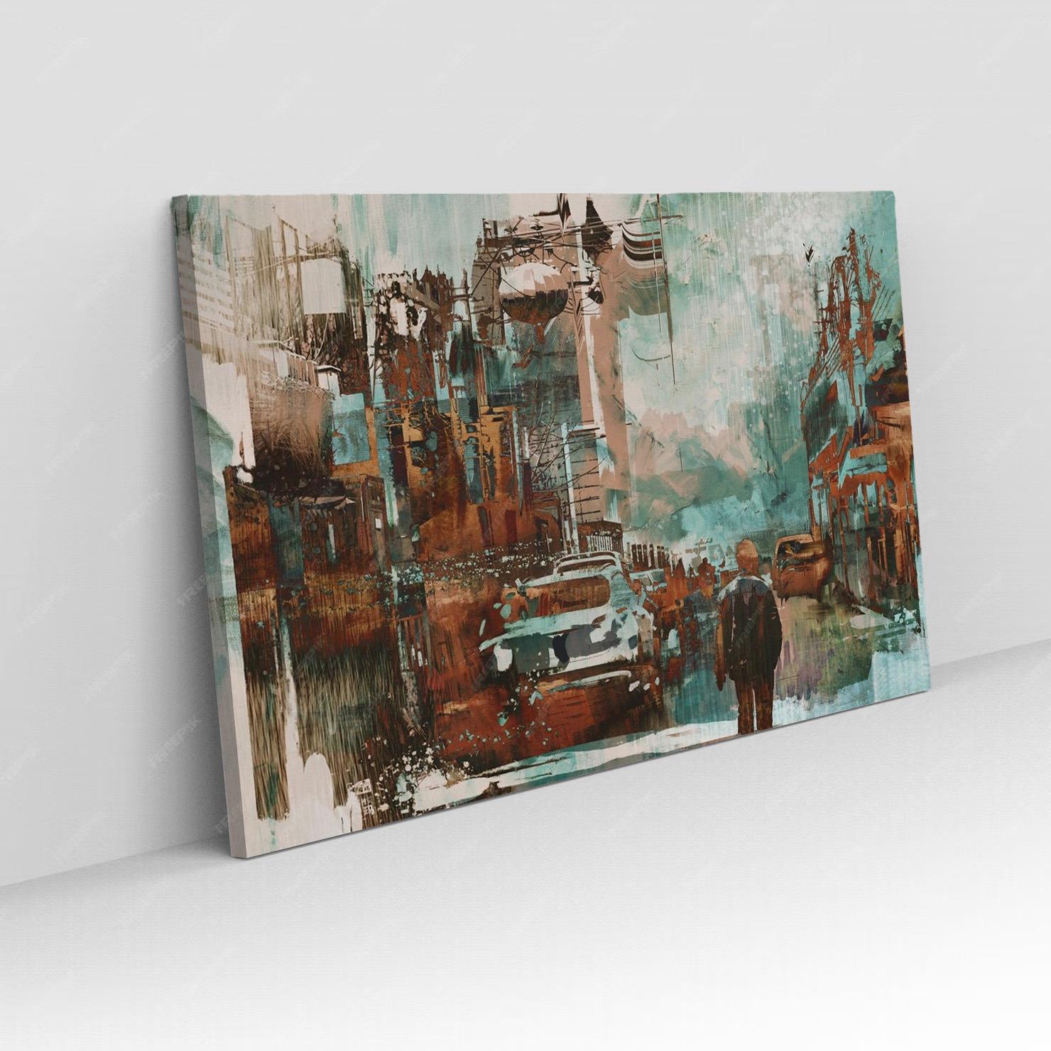 Toile Décorative Horizontale Contemporain Décoration Murale N°56