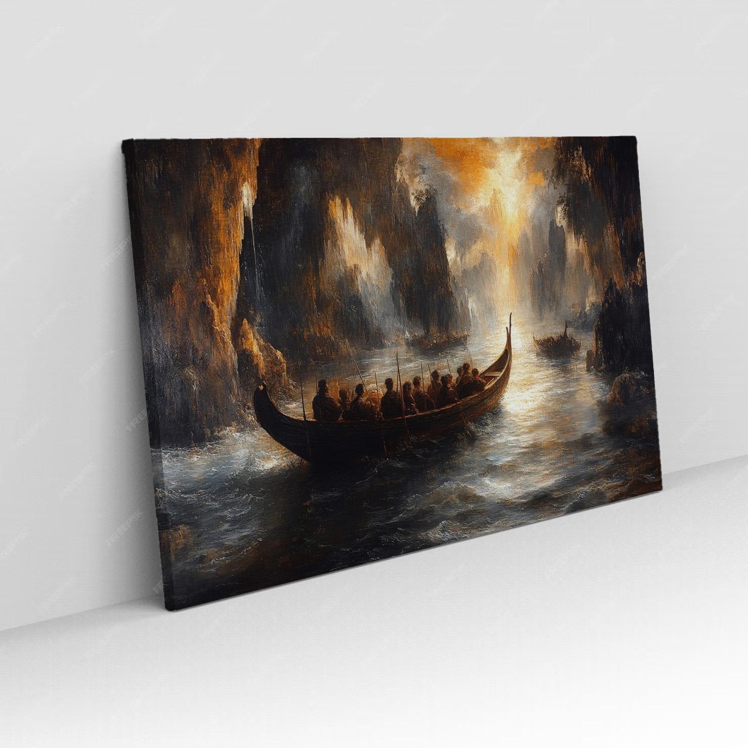 Peinture Horizontale Moderne Contemporain Décoration Murale N°58