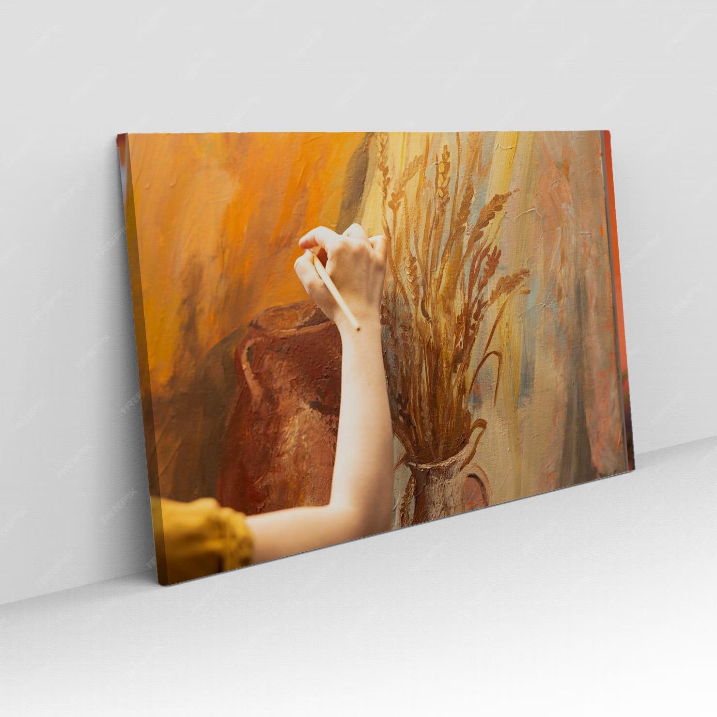 Peinture Horizontale Moderne Luxe Textures Riches N°67