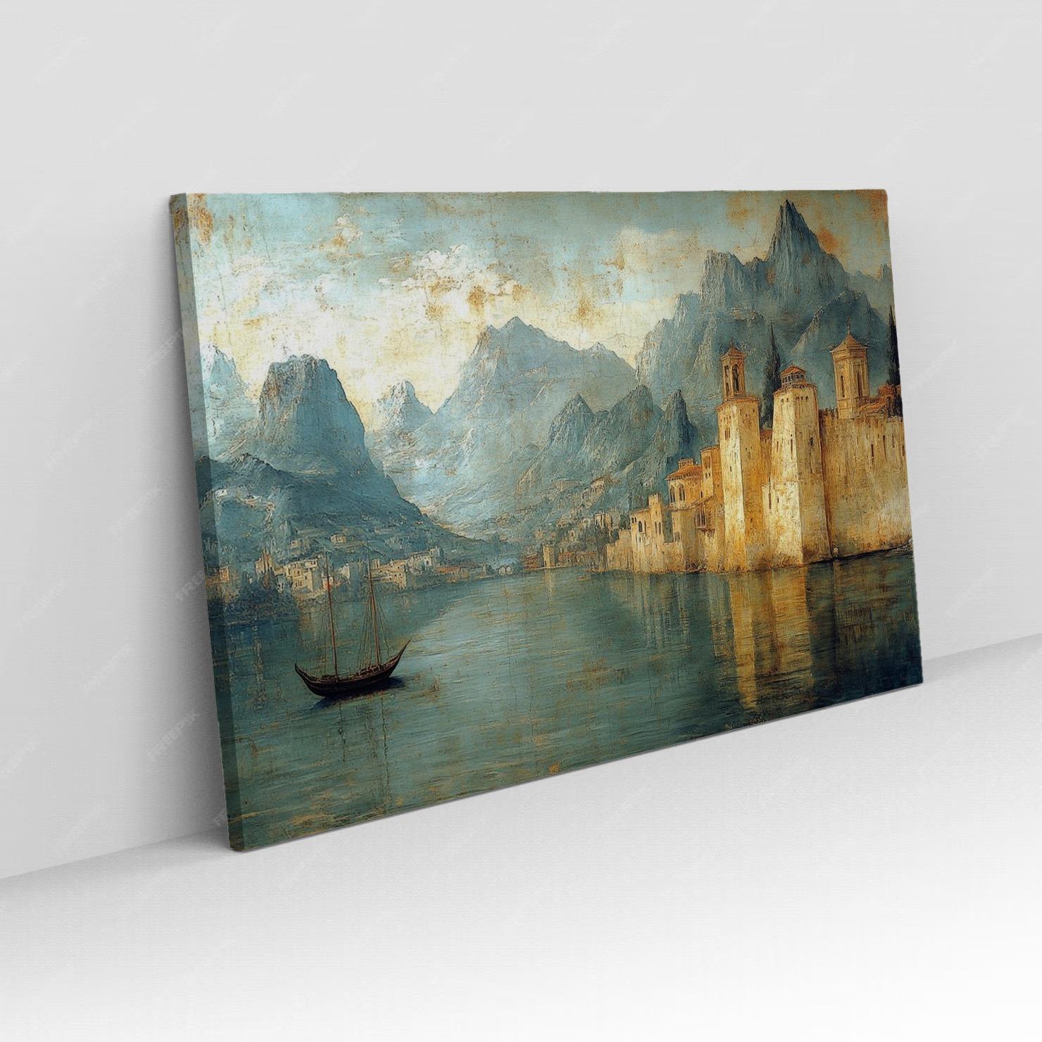 Peinture Horizontale Moderne Moderne Floral N°73