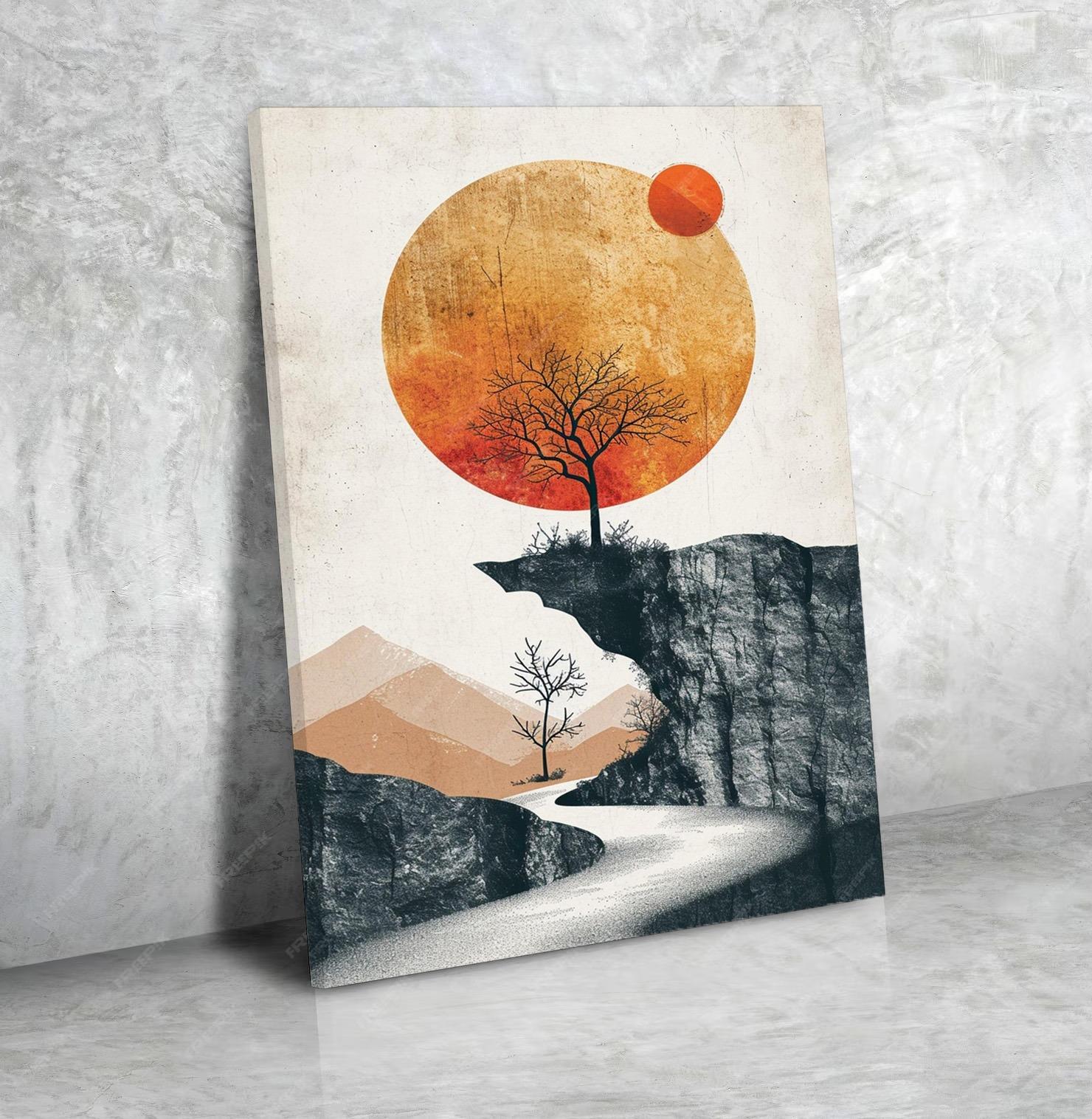 Toile Décorative Horizontale Élégant Art Mural N°76