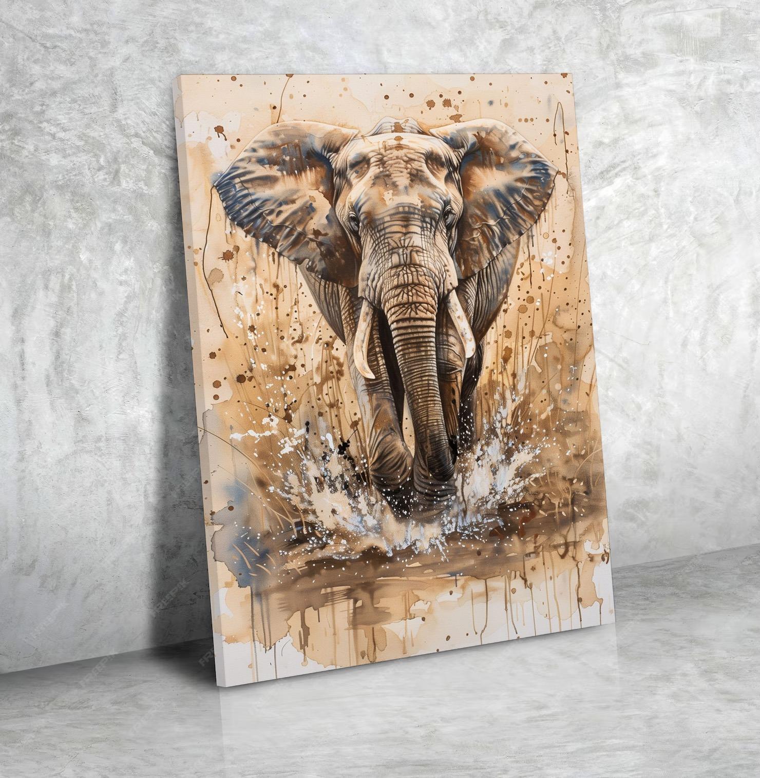 Tableau Panoramique Élégant Couleurs Vives N°77