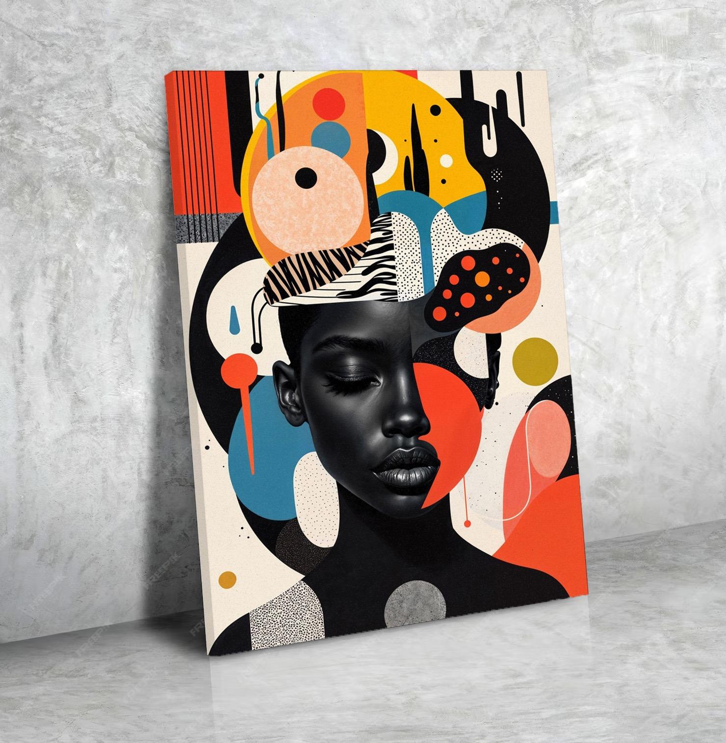 Grand Tableau Salon Moderne Premium N°78