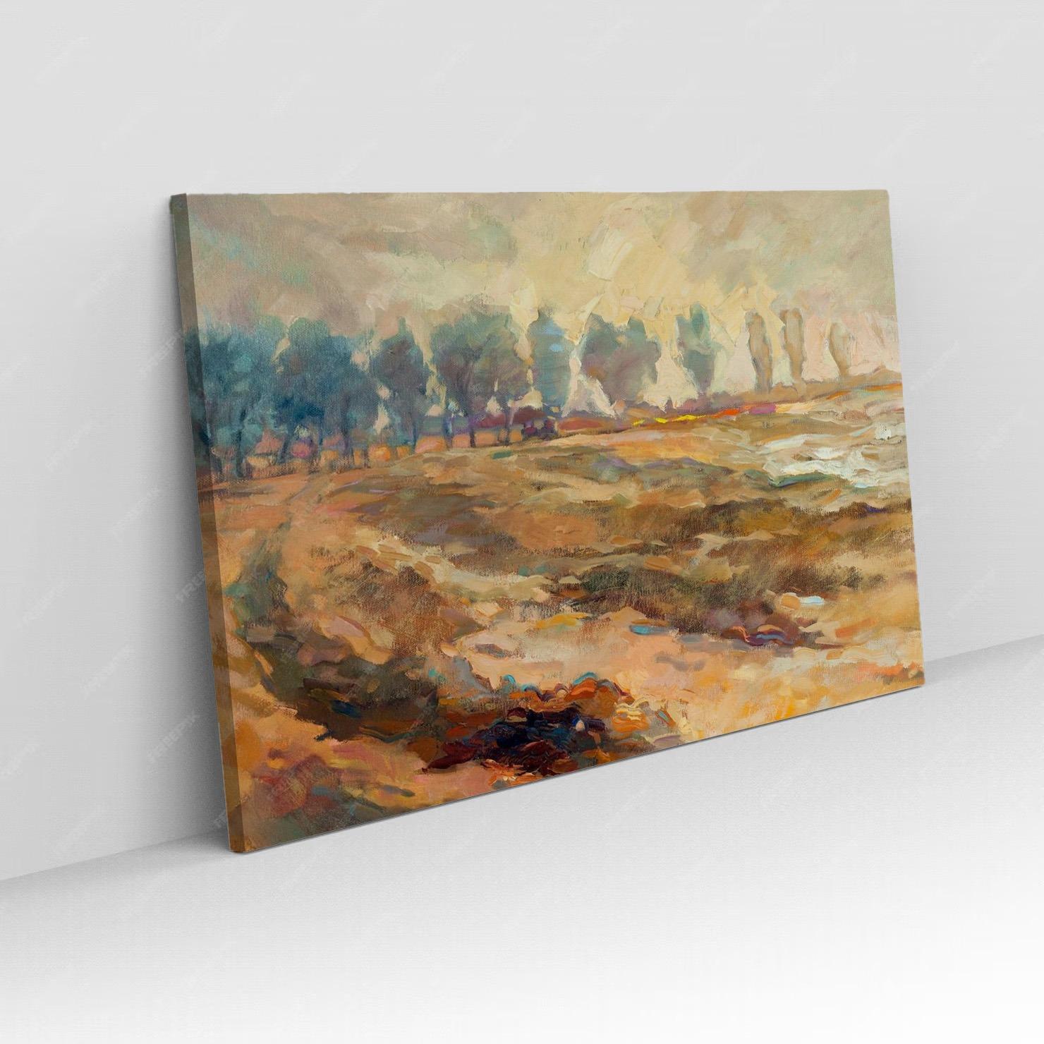 Grand Tableau Salon Tendance Floral N°81