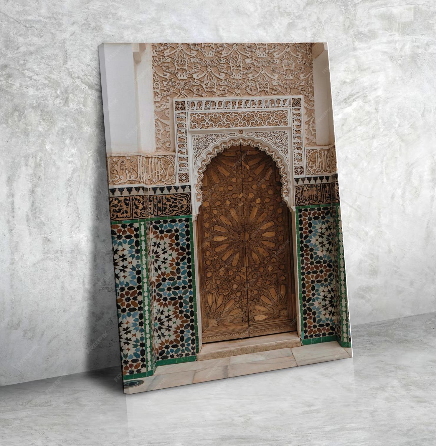 Grand Tableau Salon Abstrait Floral N°85