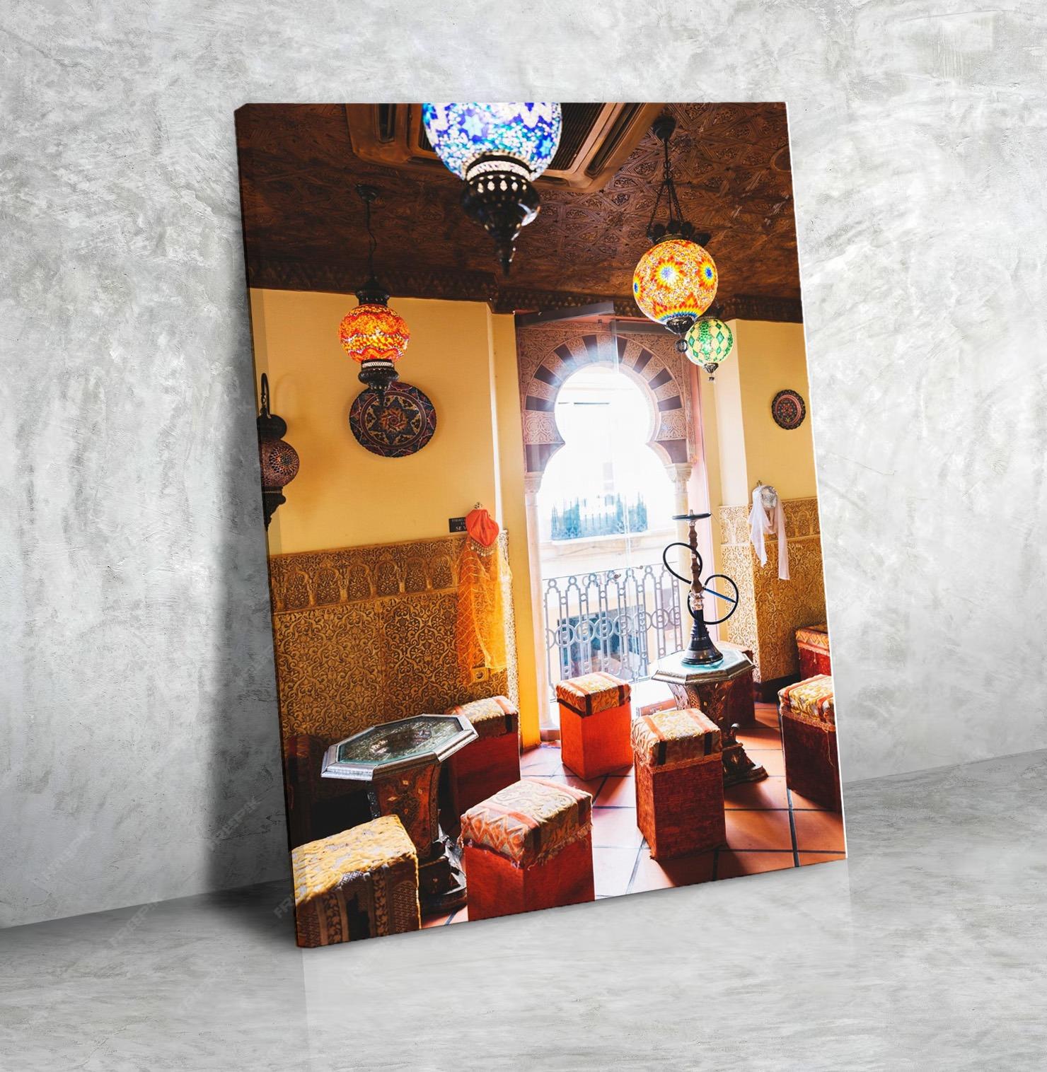 Peinture Horizontale Moderne Abstrait Chaudes N°92