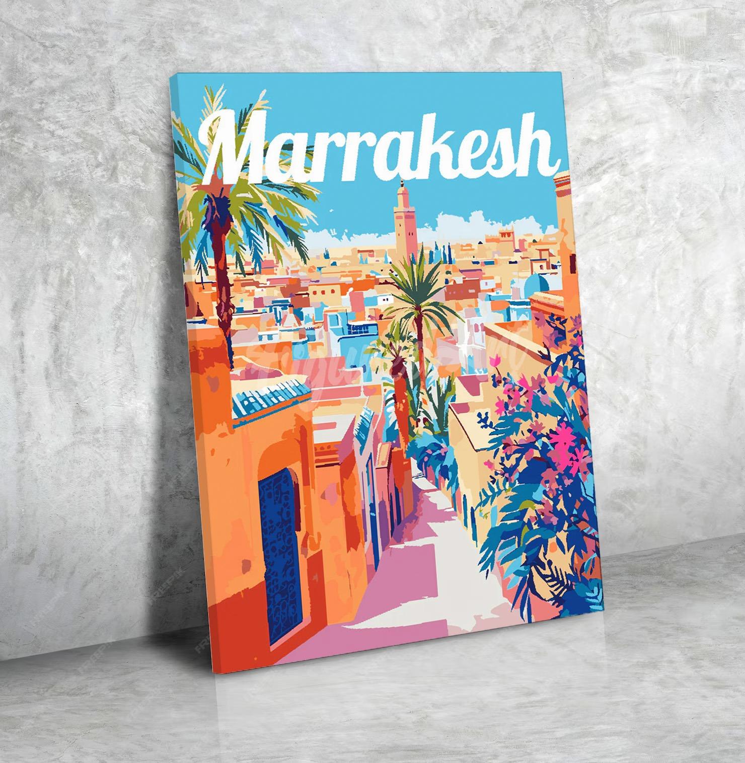 Peinture Horizontale Moderne Design Art Mural N°119