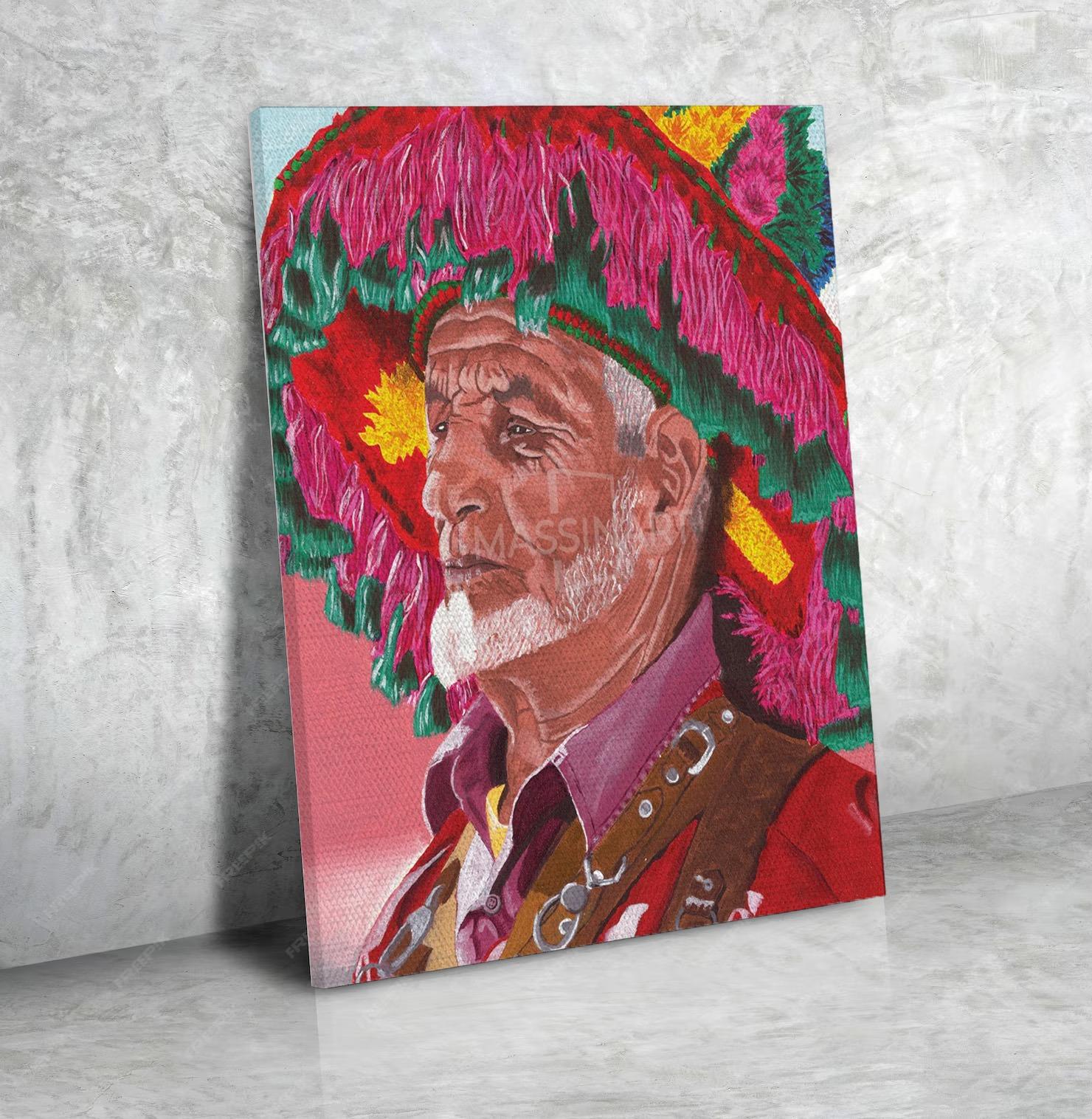 Cadre Mural Horizontal Contemporain Floral N°123