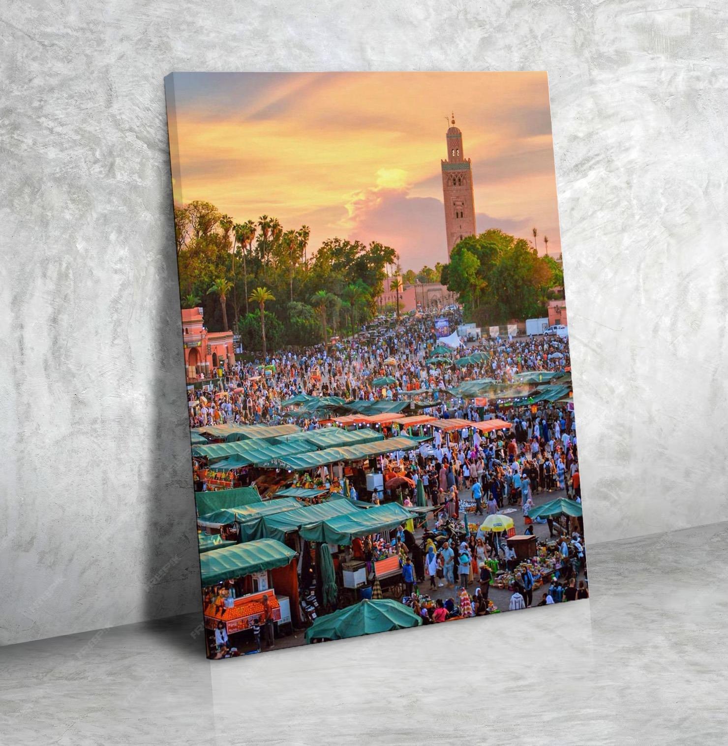 Cadre Mural Horizontal Tendance Floral N°124