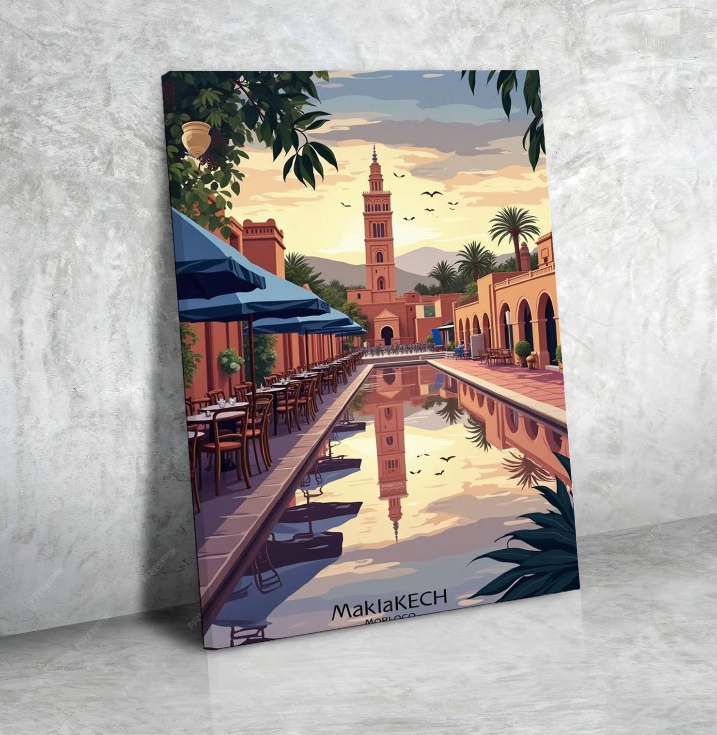 Tableau Horizontal Design Floral N°134