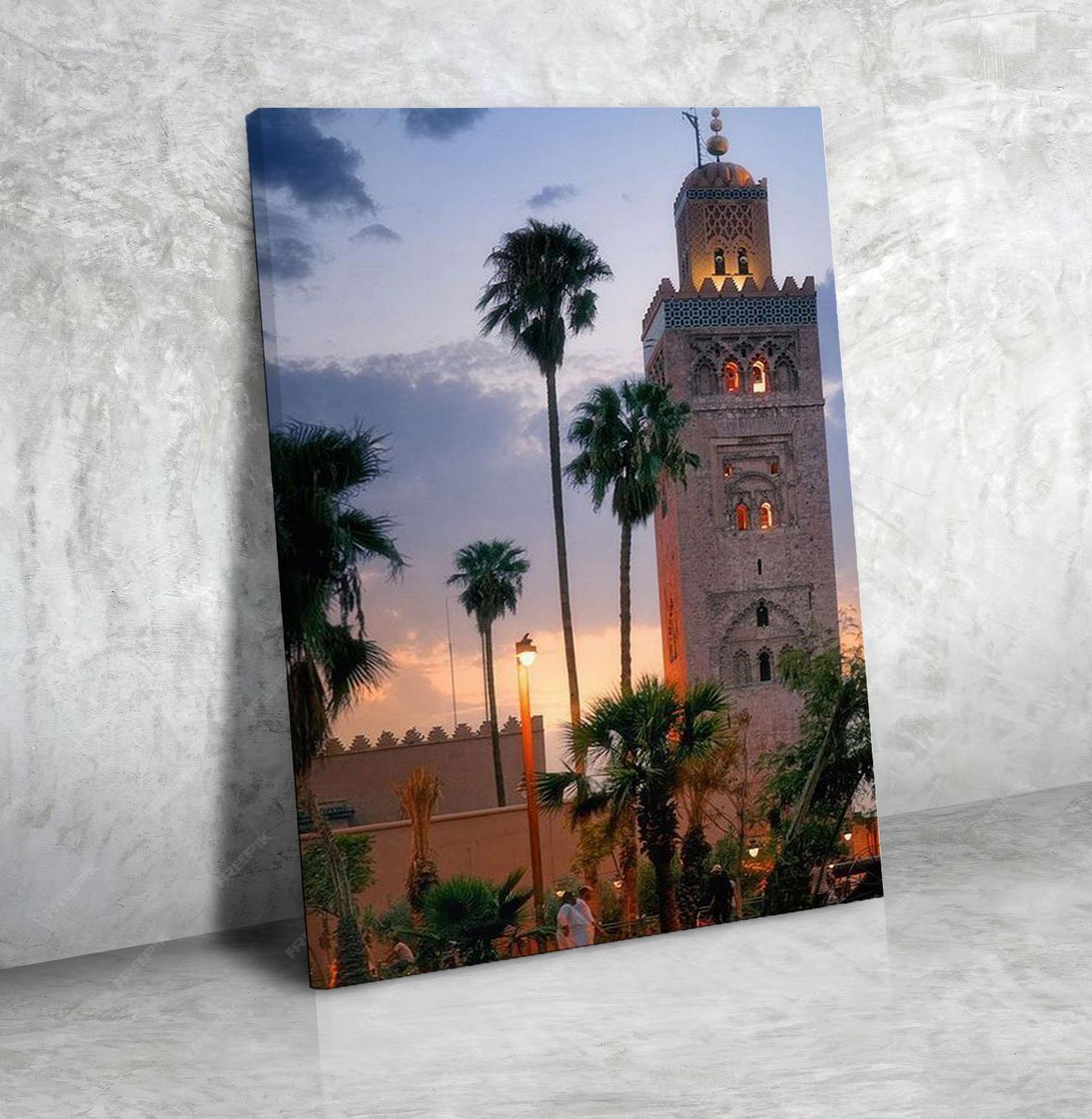 Grand Tableau Salon Élégant Chaudes N°136