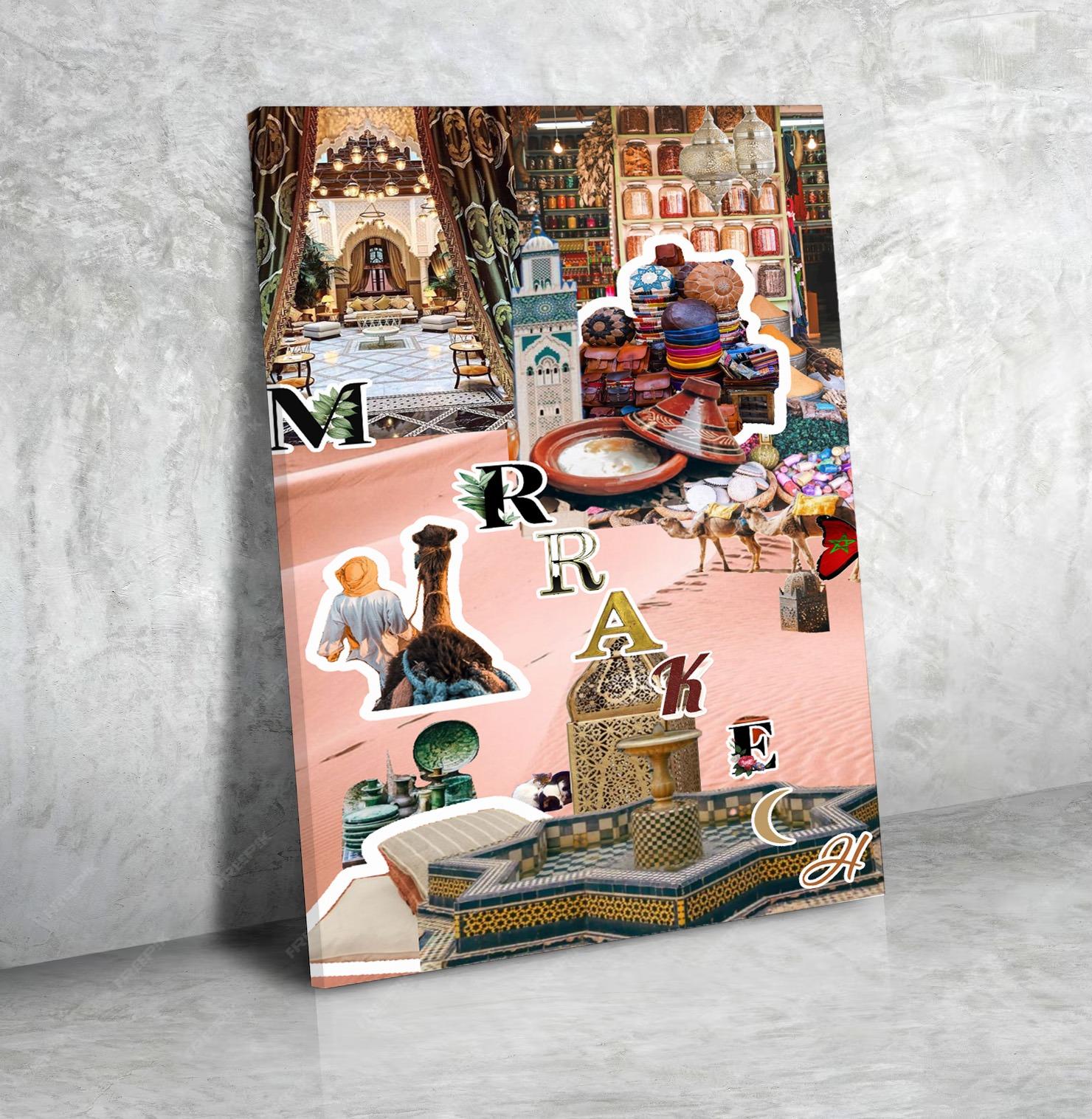 Tableau Horizontal Contemporain Floral N°142