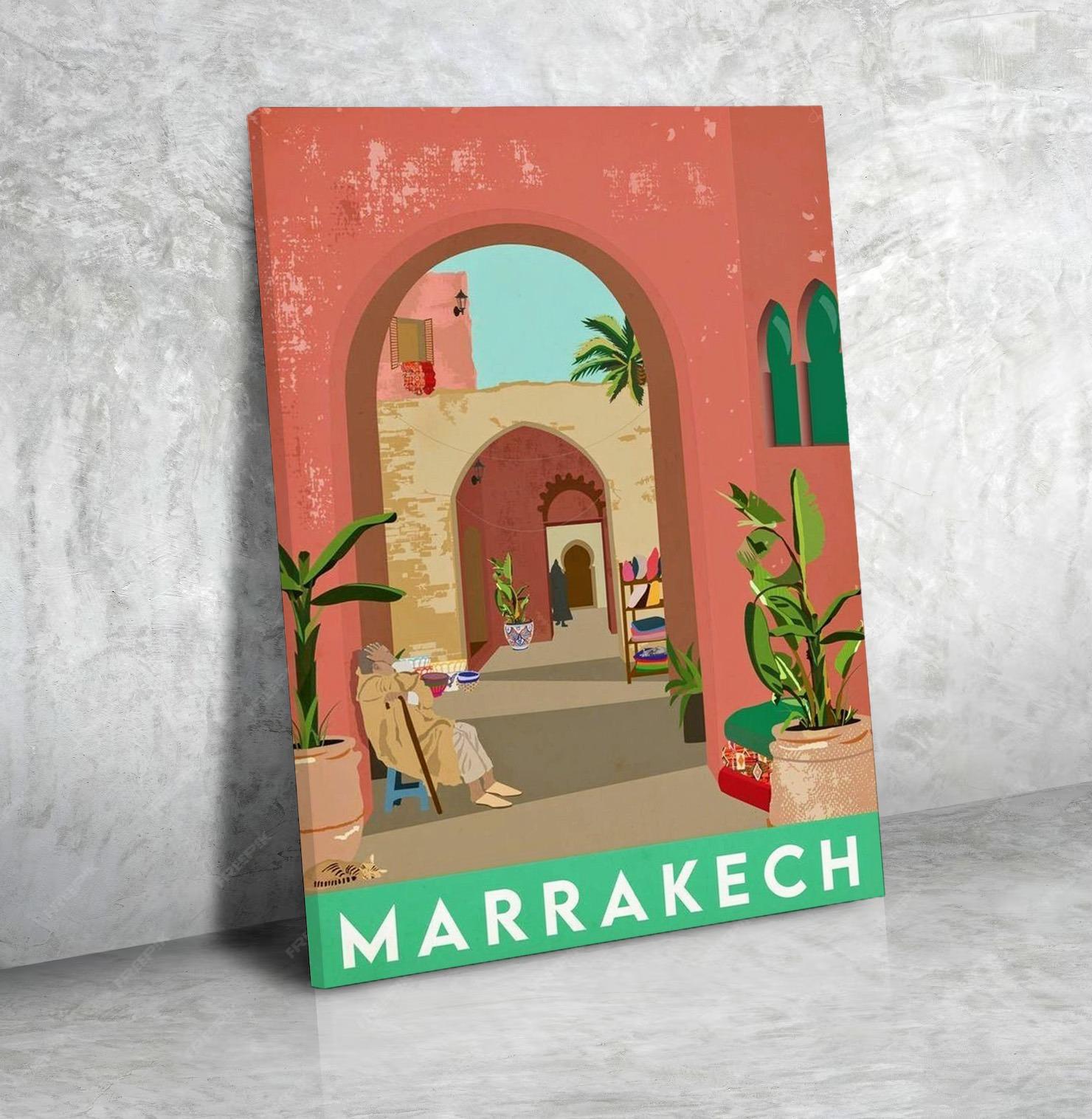 Tableau Panoramique Moderne Couleurs Vives N°153