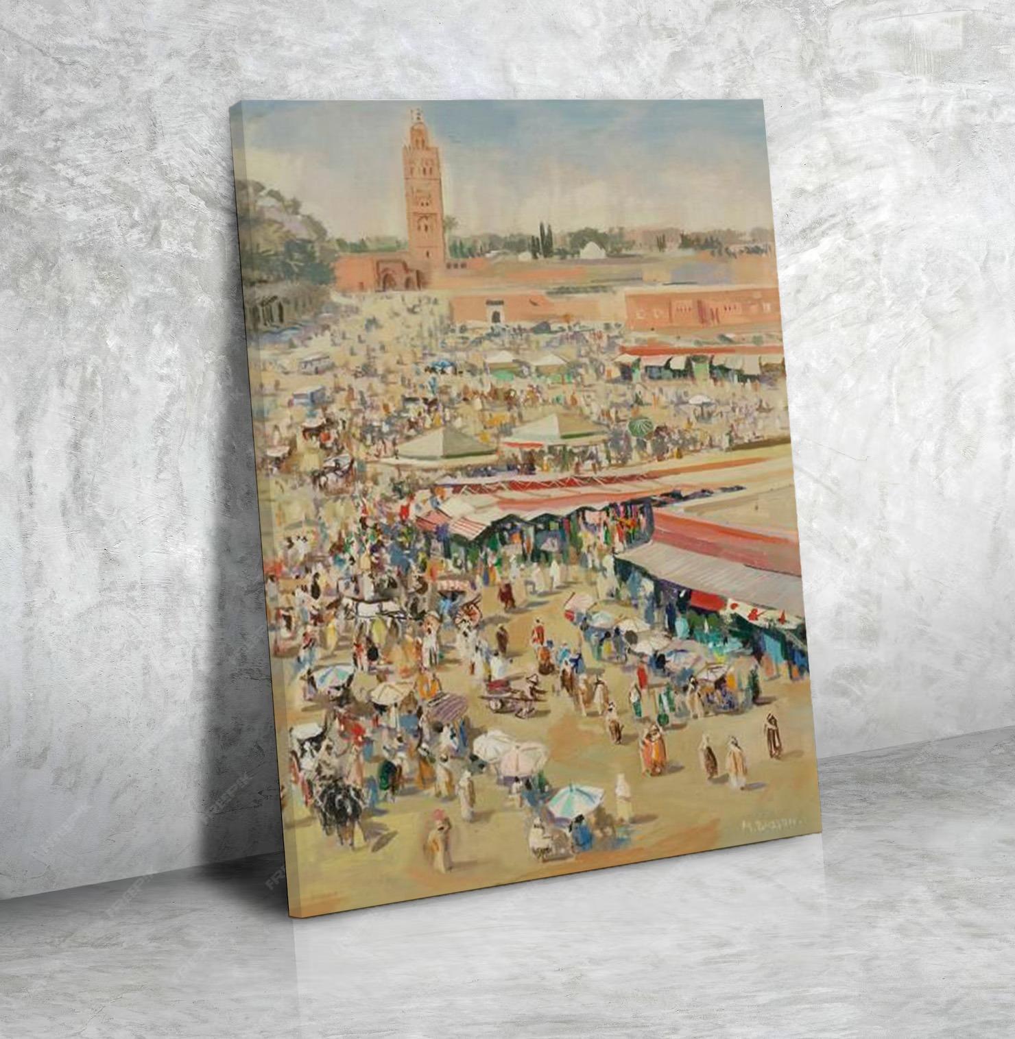 Peinture Horizontale Moderne Luxe Décoration Murale N°157