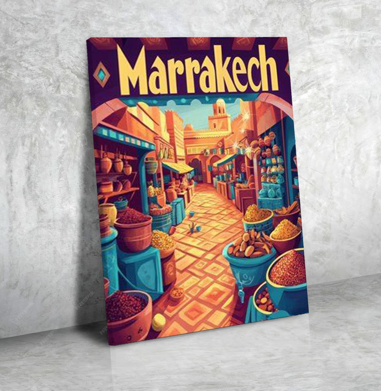 Grand Tableau Salon Luxe Paysage N°159