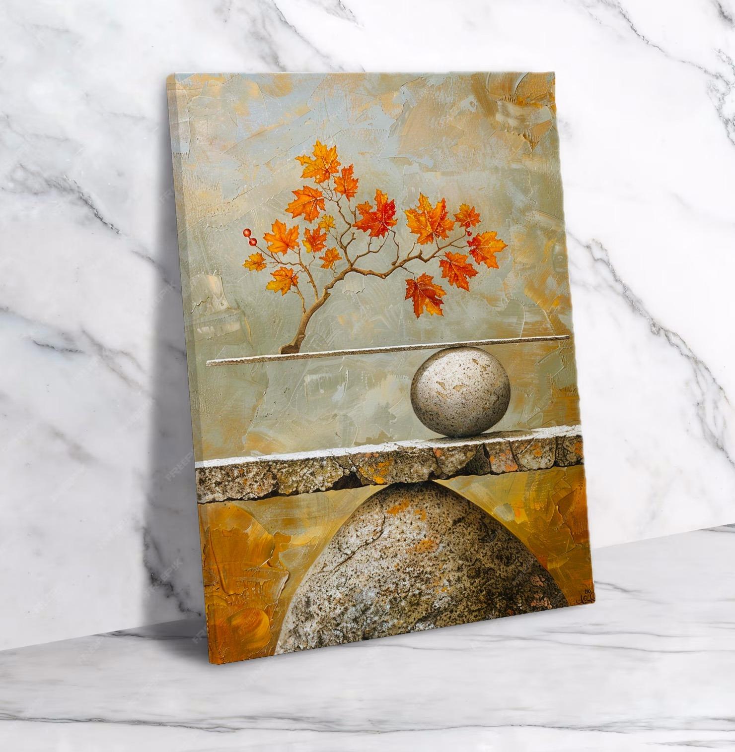 Peinture Horizontale Moderne Contemporain Couleurs Vives N°165