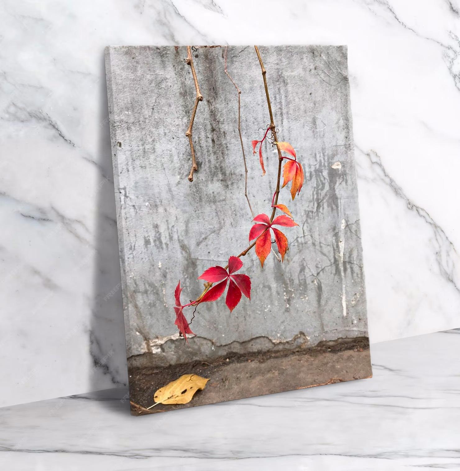 Cadre Mural Horizontal Abstrait Textures Riches N°169