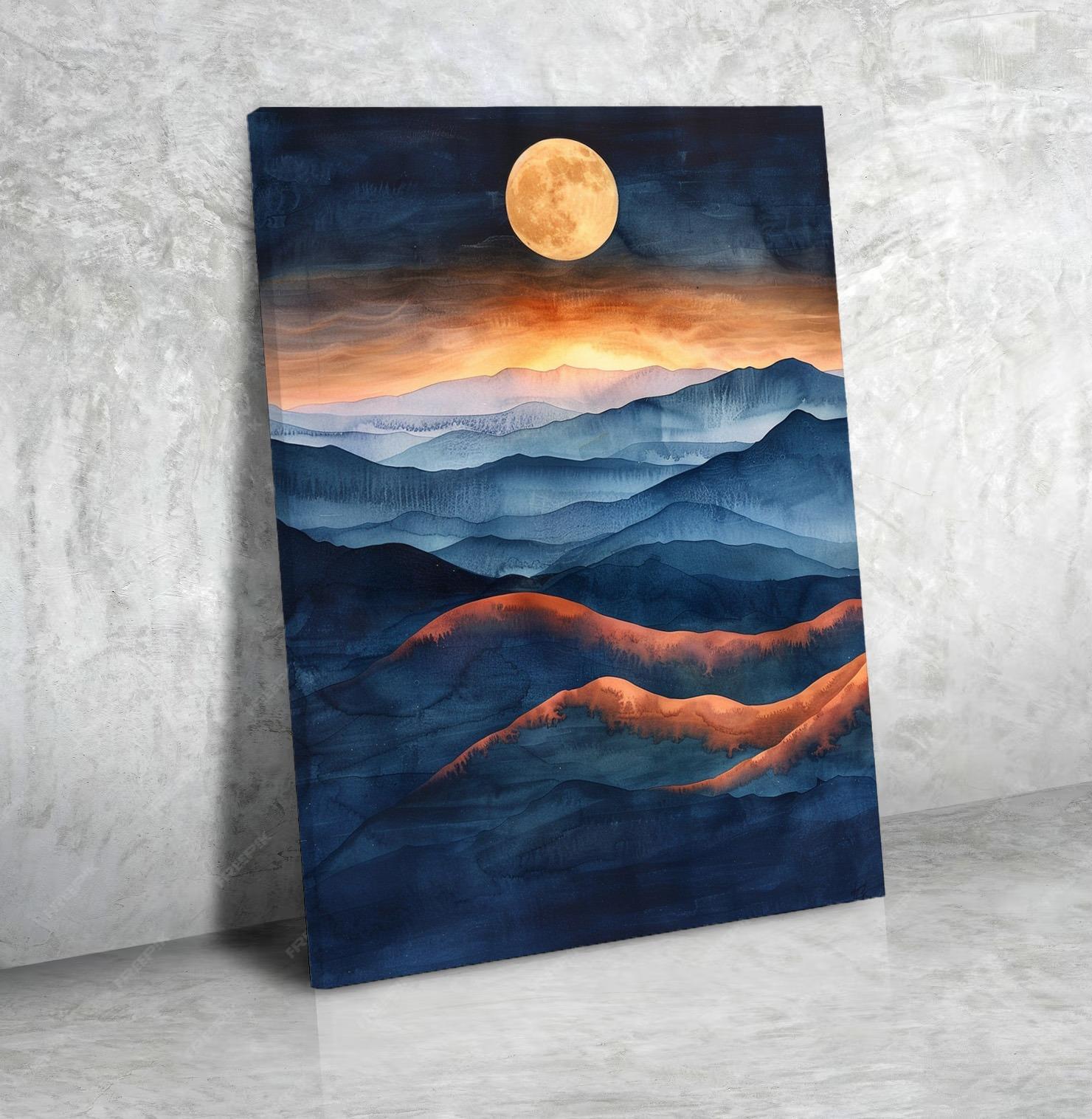 Peinture Horizontale Moderne Luxe Textures Riches N°176