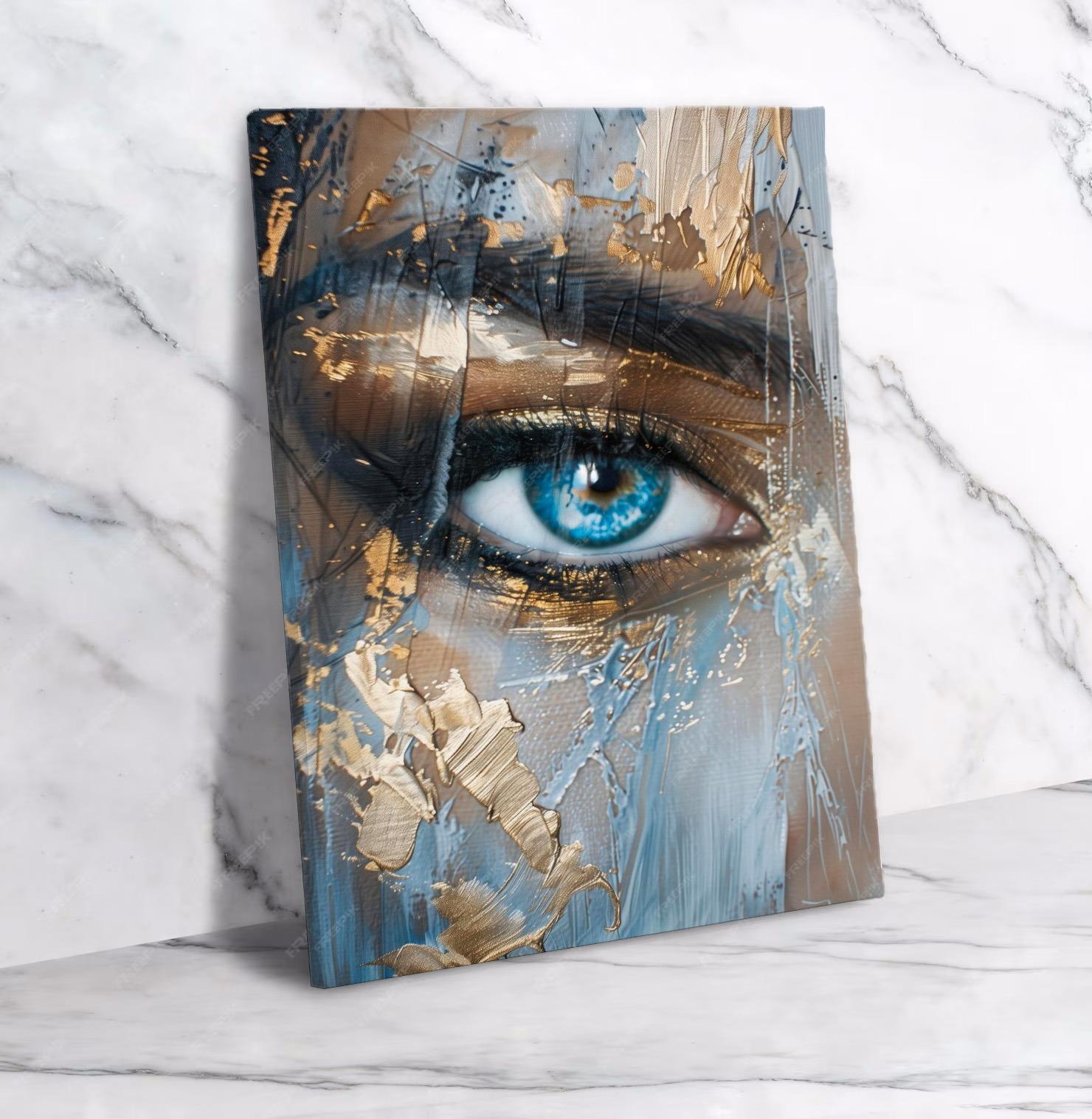 Toile Décorative Horizontale Contemporain Textures Riches N°190