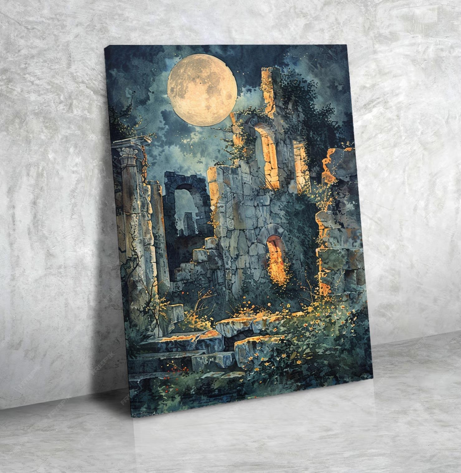 Peinture Horizontale Moderne Luxe Floral N°194