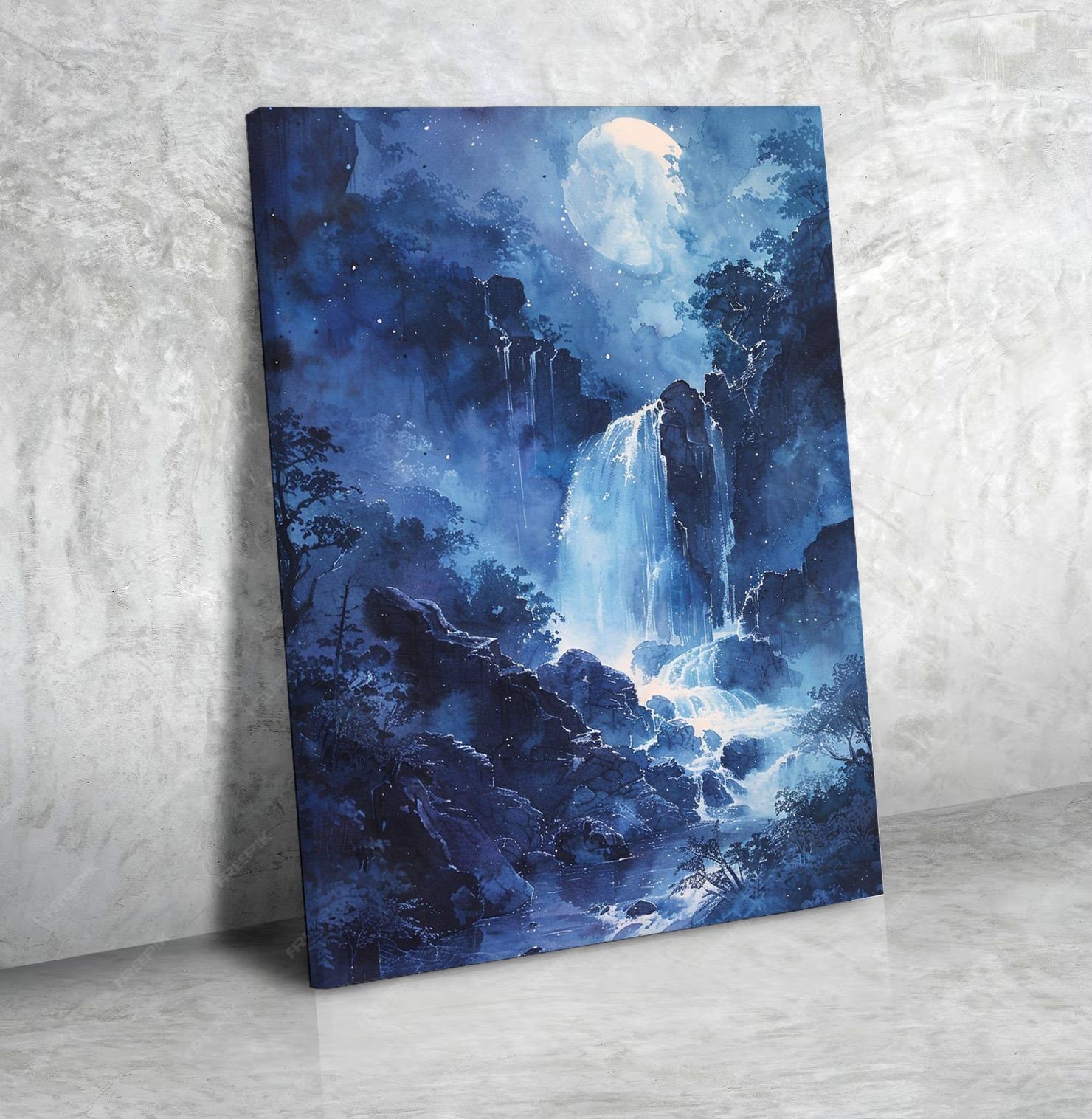 Toile Décorative Horizontale Moderne pour Salon N°196