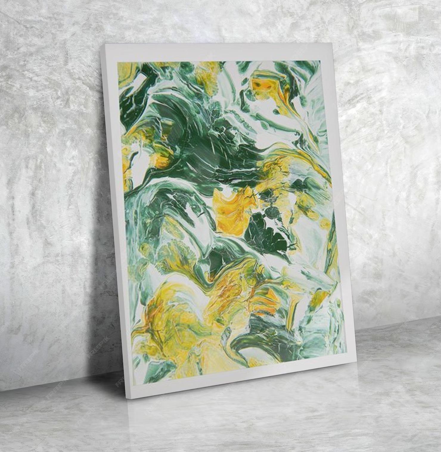 Tableau Horizontal Minimaliste Chaudes N°204