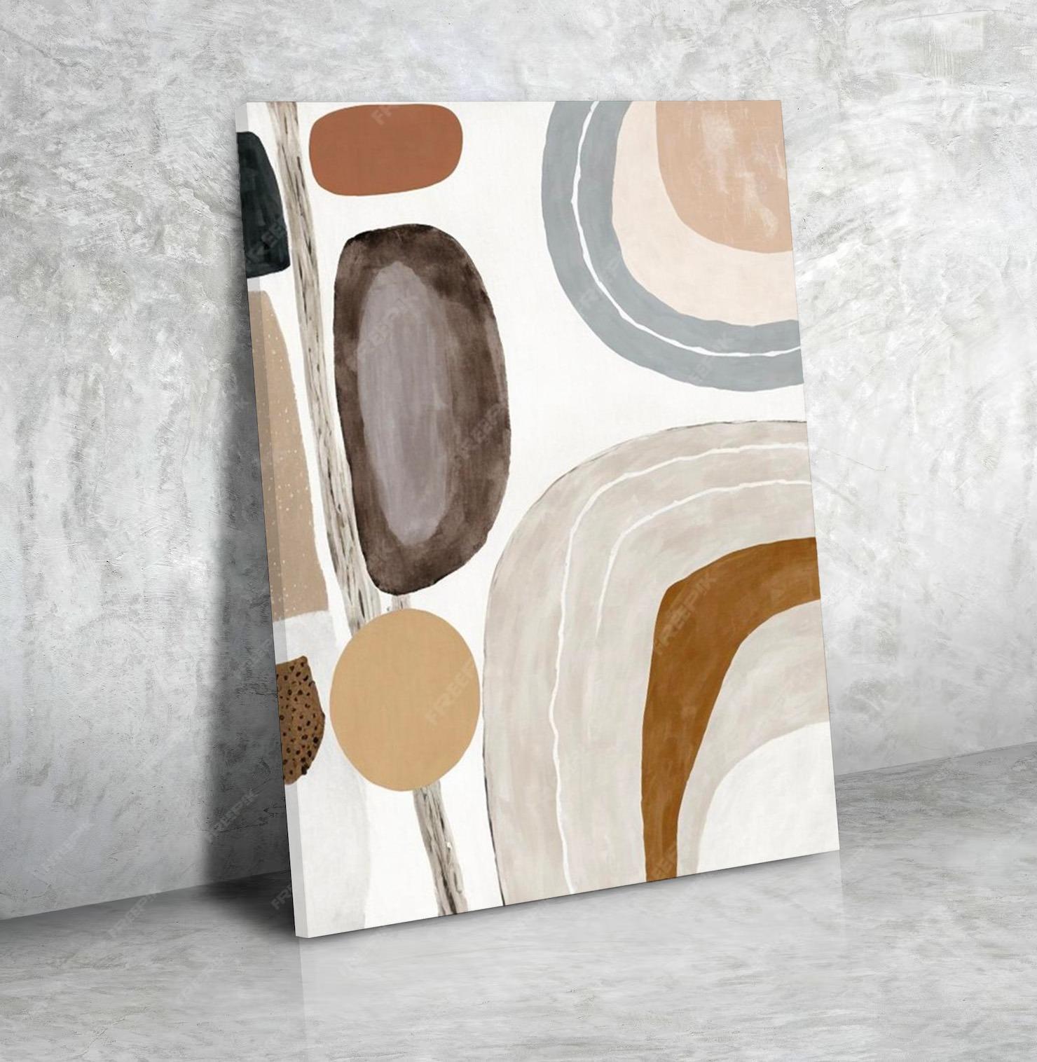 Tableau Panoramique Contemporain Or et Noir N°207