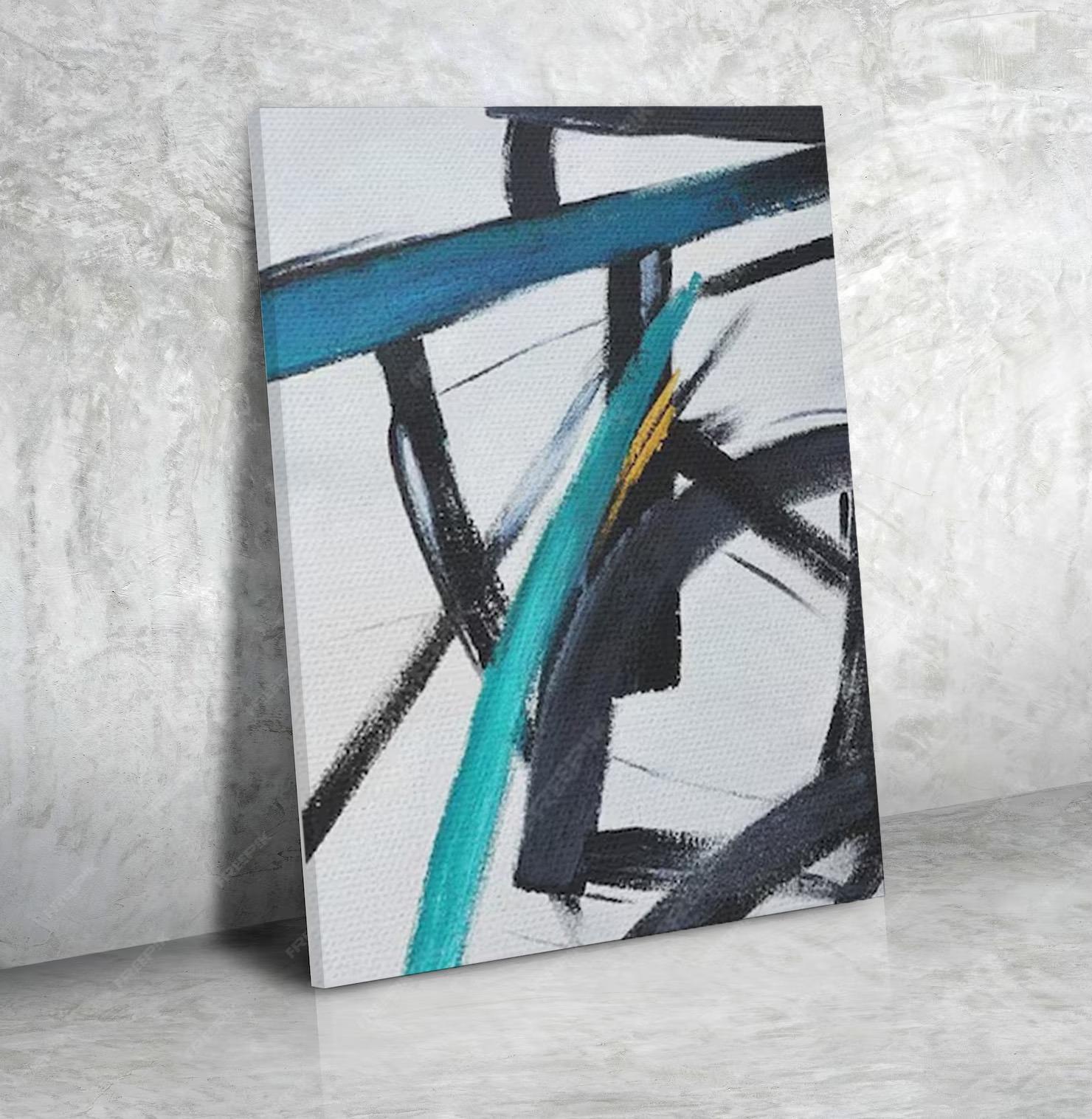 Toile Décorative Horizontale Élégant Floral N°210