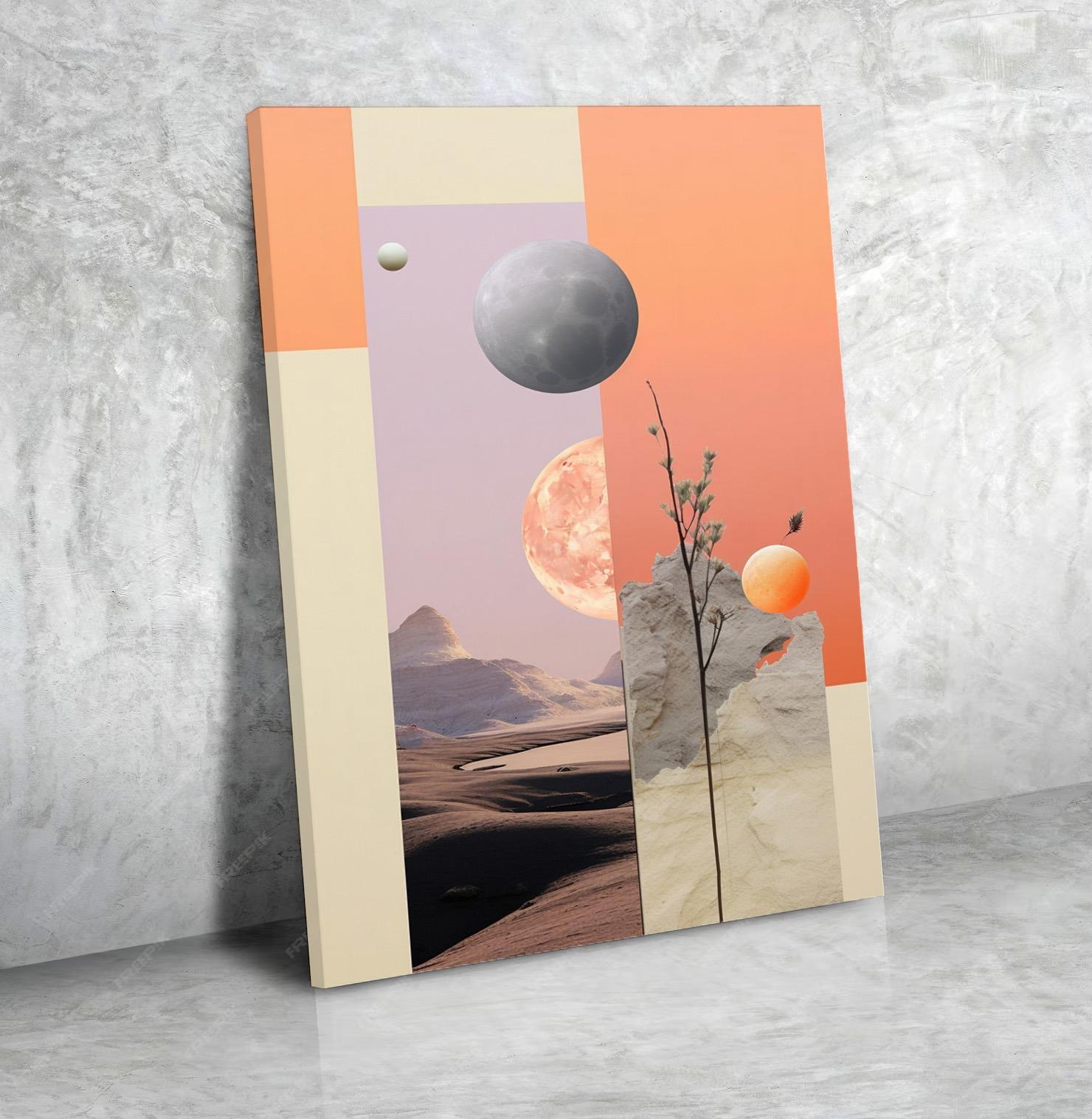 Tableau Panoramique Moderne Premium N°219