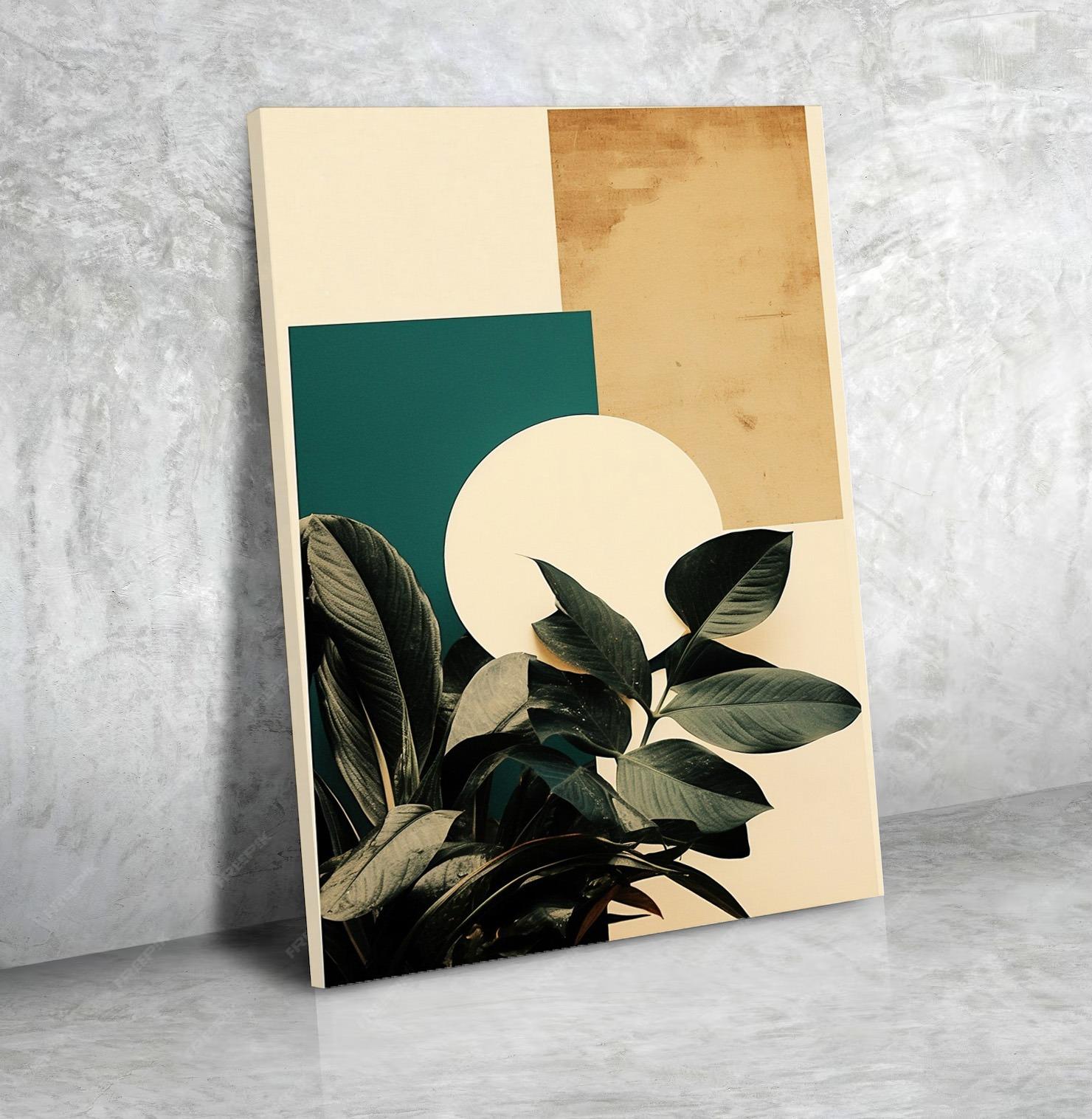 Peinture Horizontale Moderne Tendance Or et Noir N°221