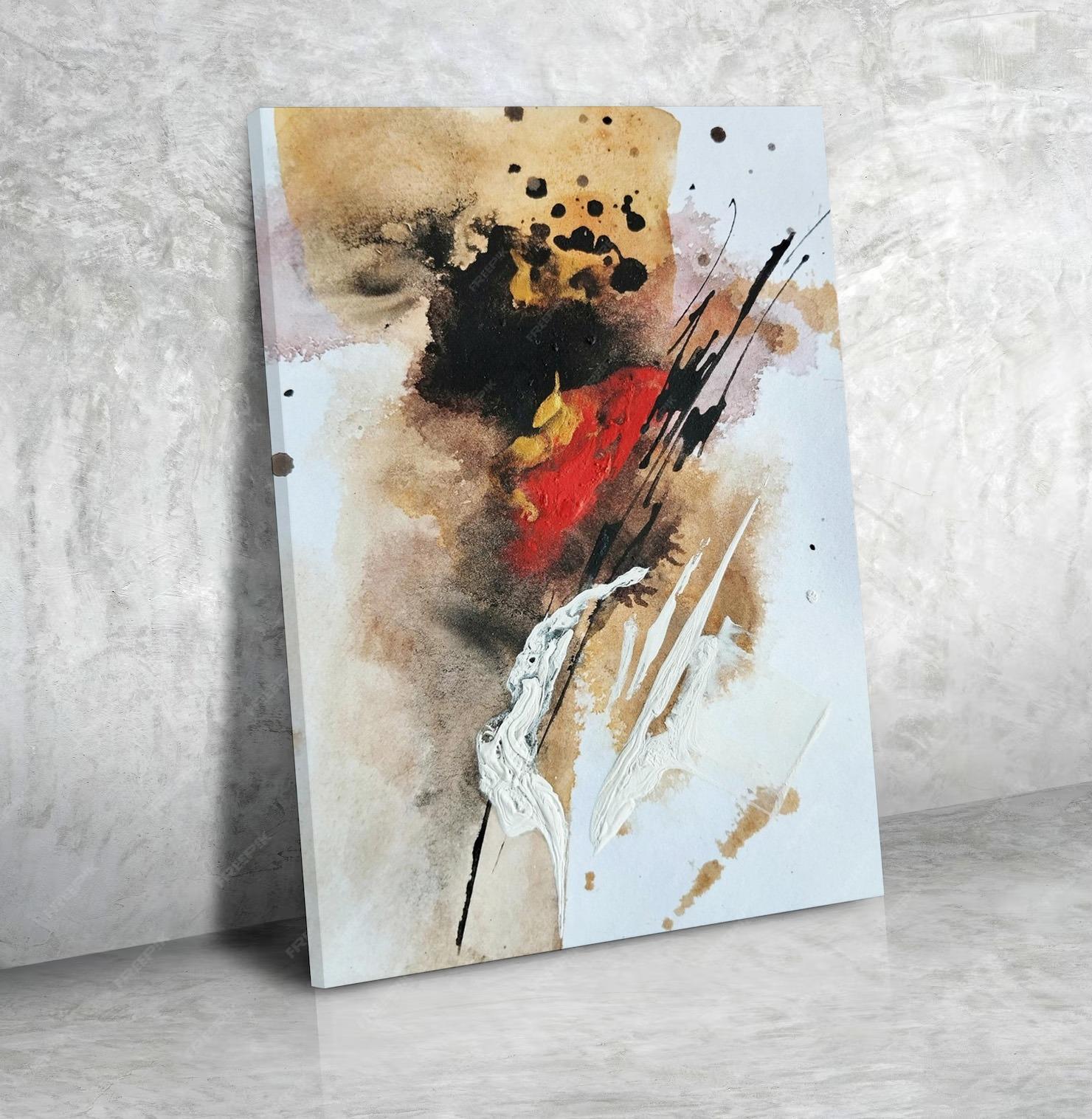 Grand Tableau Salon Abstrait Nature N°225