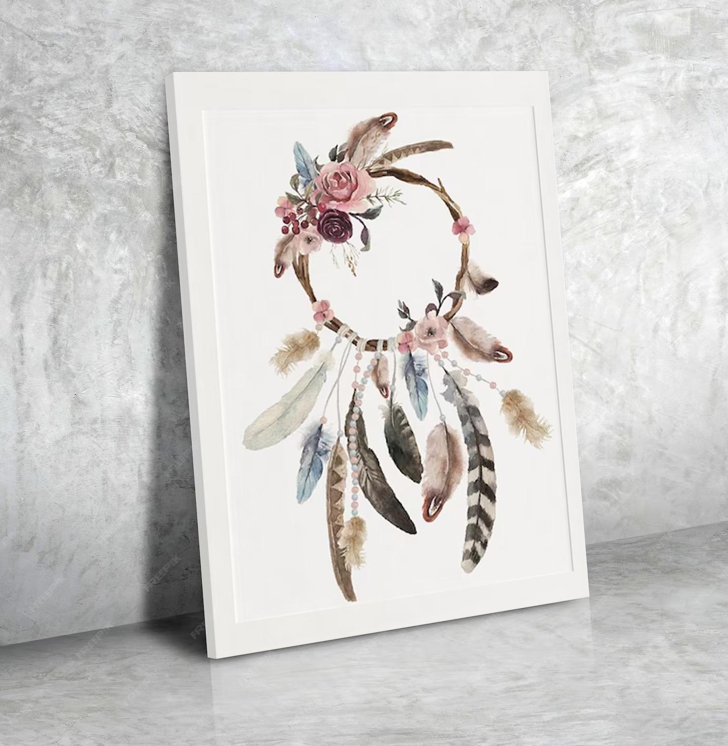 Toile Décorative Horizontale Design pour Salon N°232