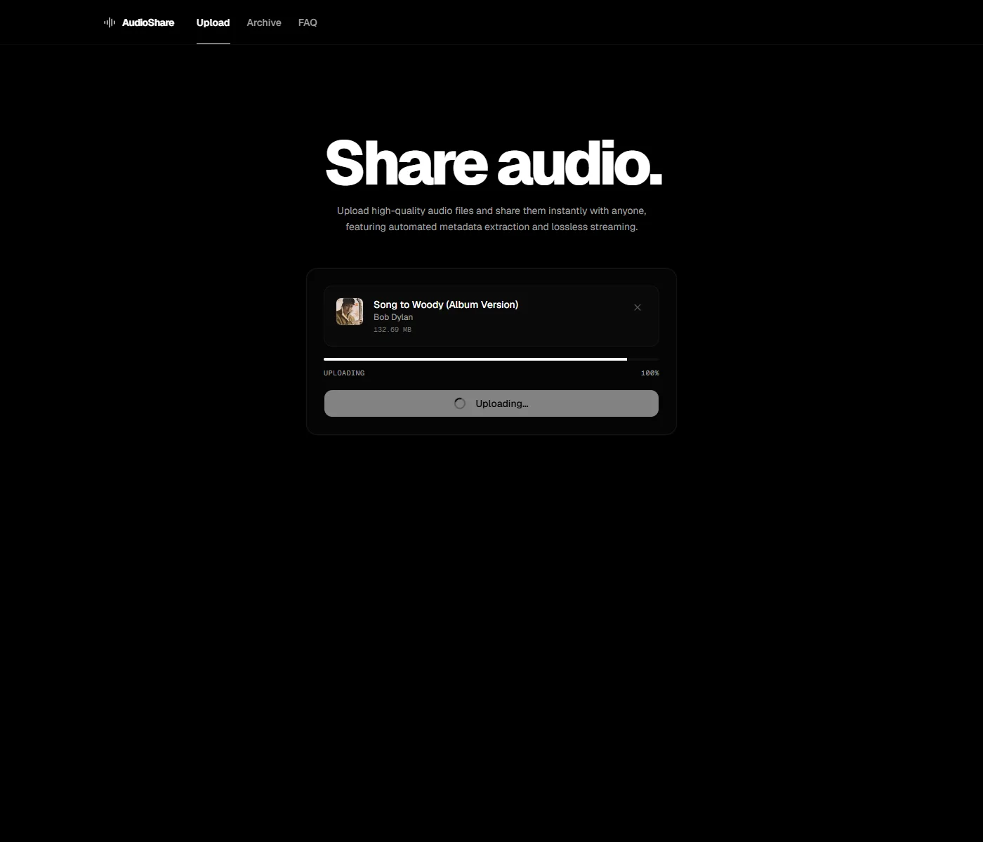 Home page - metadata parsing and cover-art support