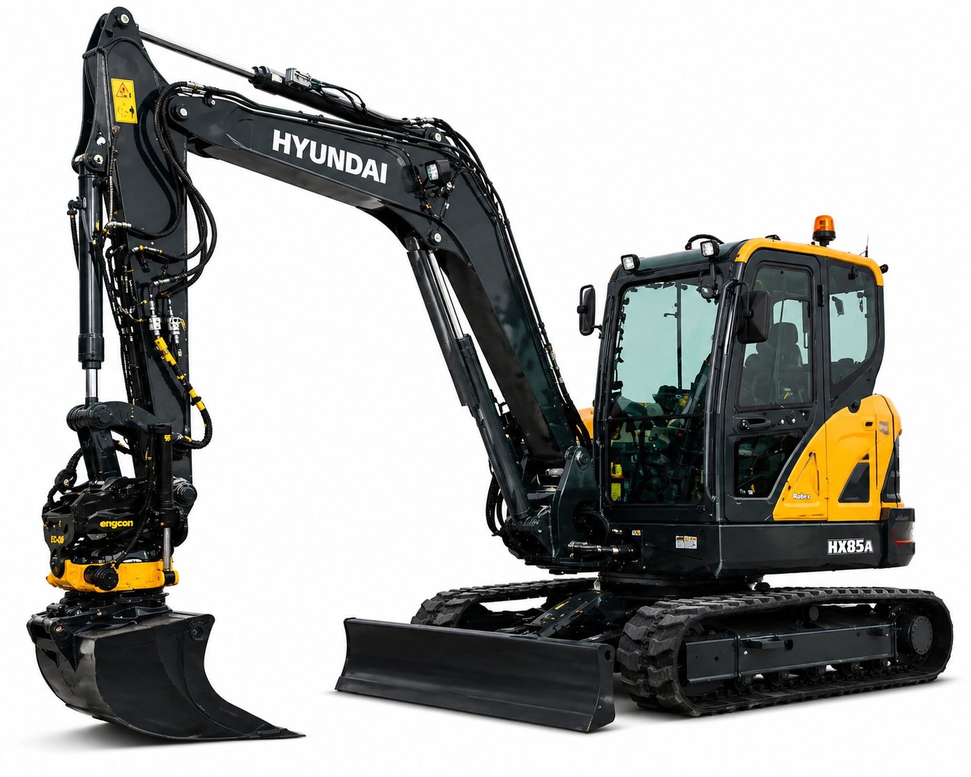Hyundai HX85A Excavator(With Rototilt)