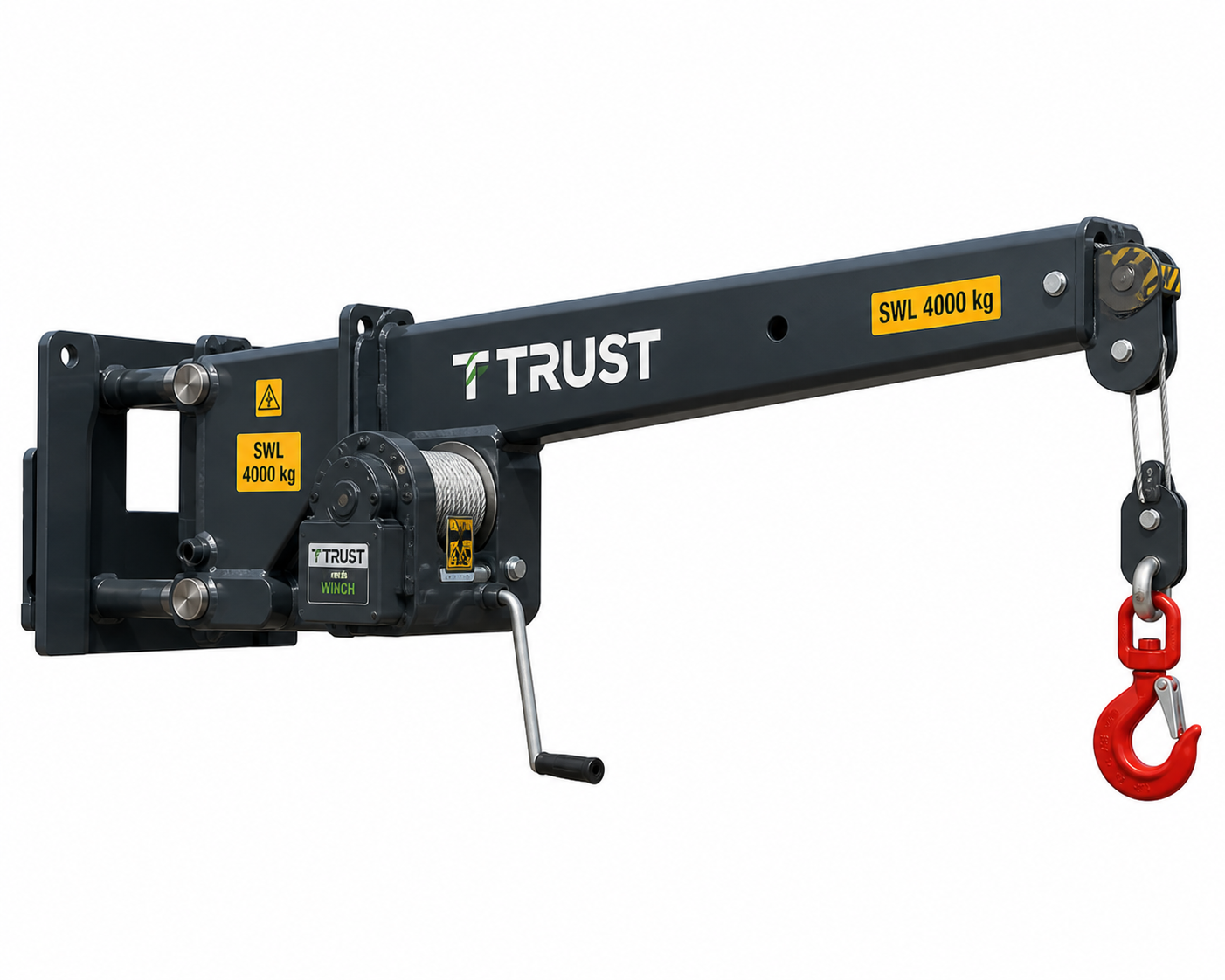 Trust Jib with a winch ( Merlo 40.17 Panoramic)