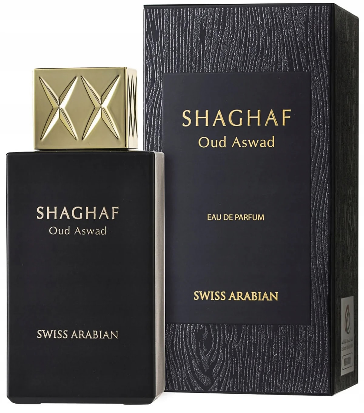 Swiss Arabian Shaghaf Oud Aswad Eau de Parfum Spray for Unisex 2.5 oz / 75 ml