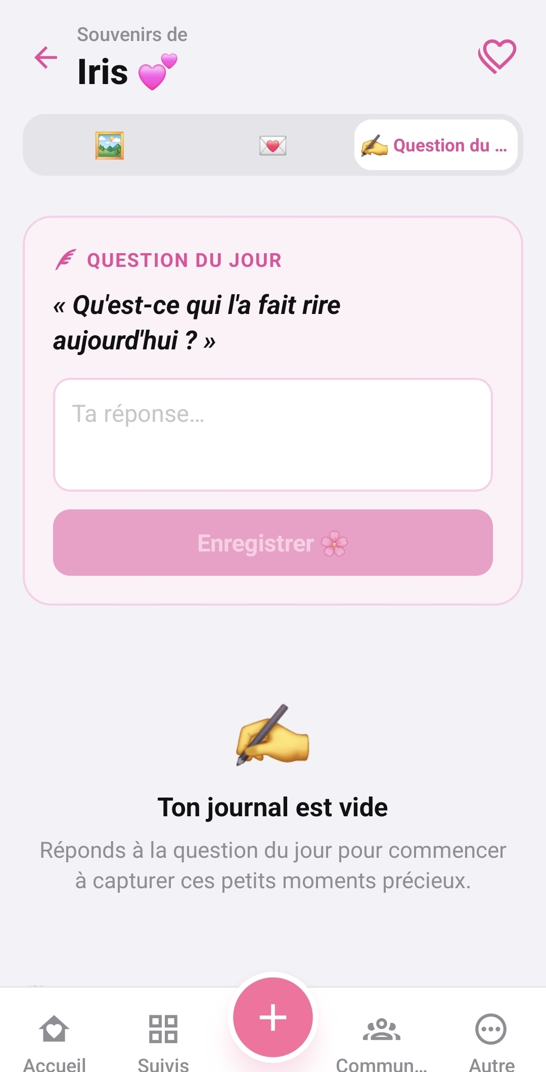 Question du jour dans Luma