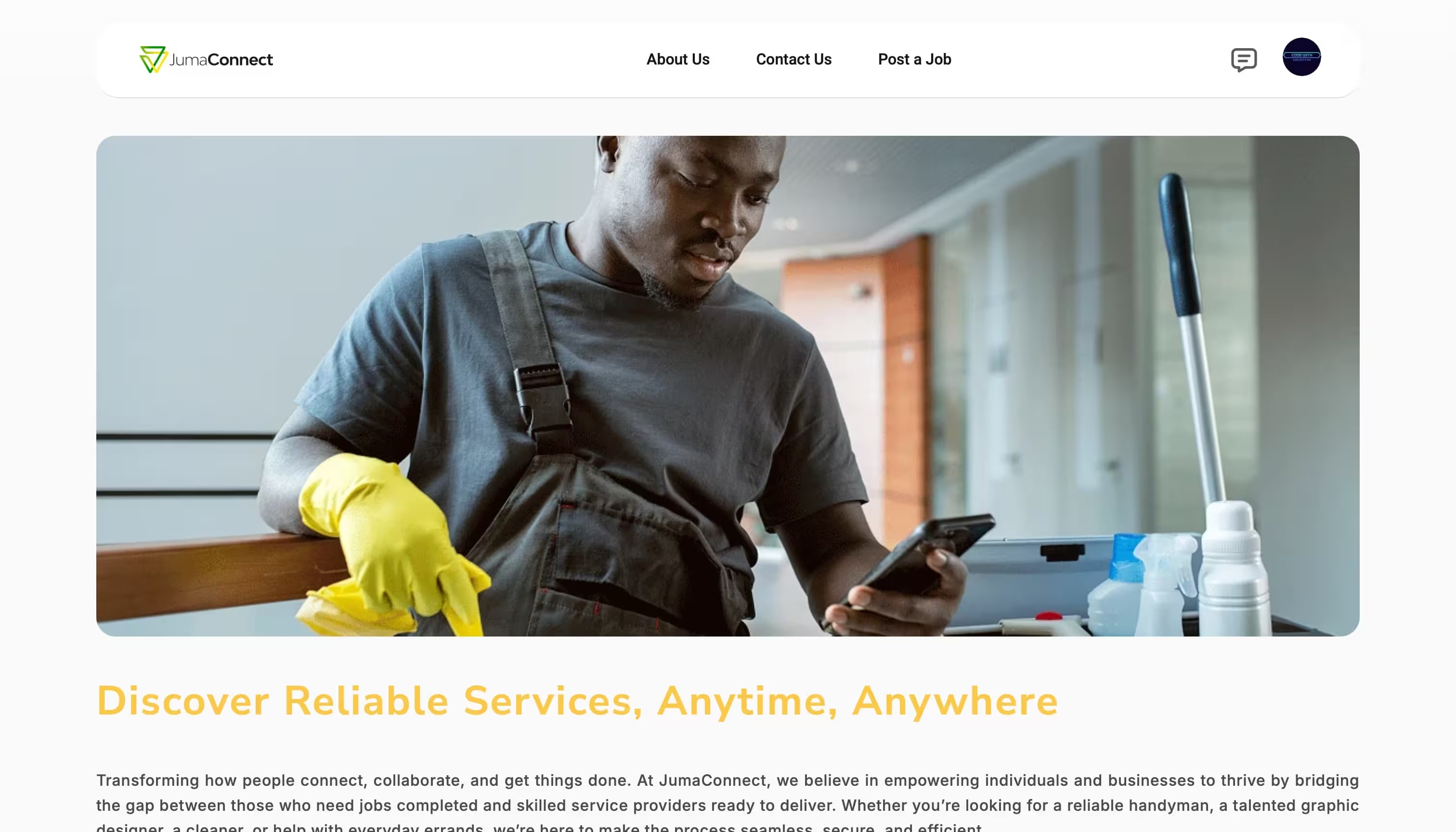 User Dashboard screenshot 4