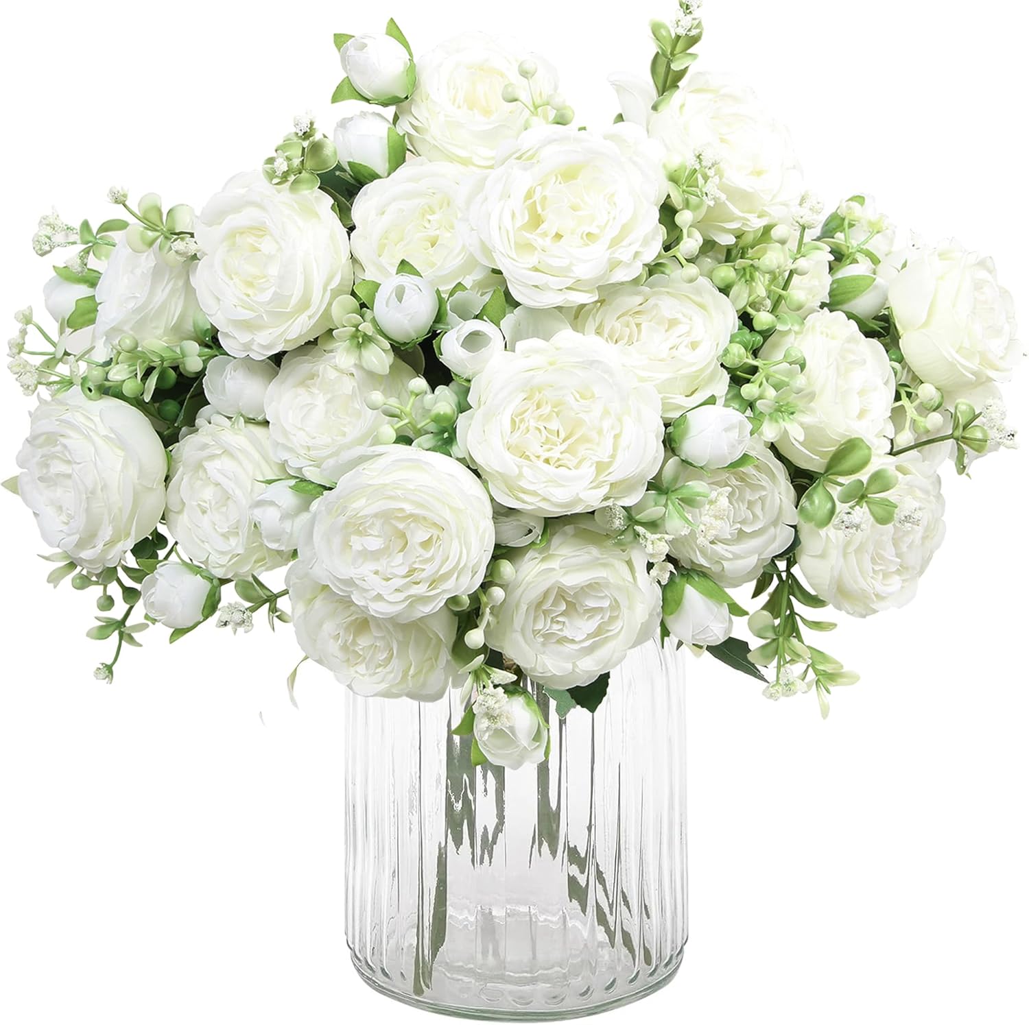 Hnvner Bouquets Fleurs Artificielles