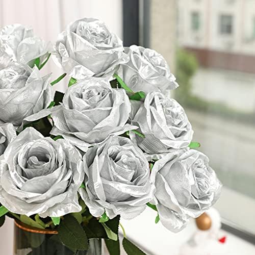 Vue 3 de Justoyou Pcs Roses Bouquet
