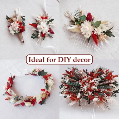 Vue 6 de Bouquet De Fleurs Sechees