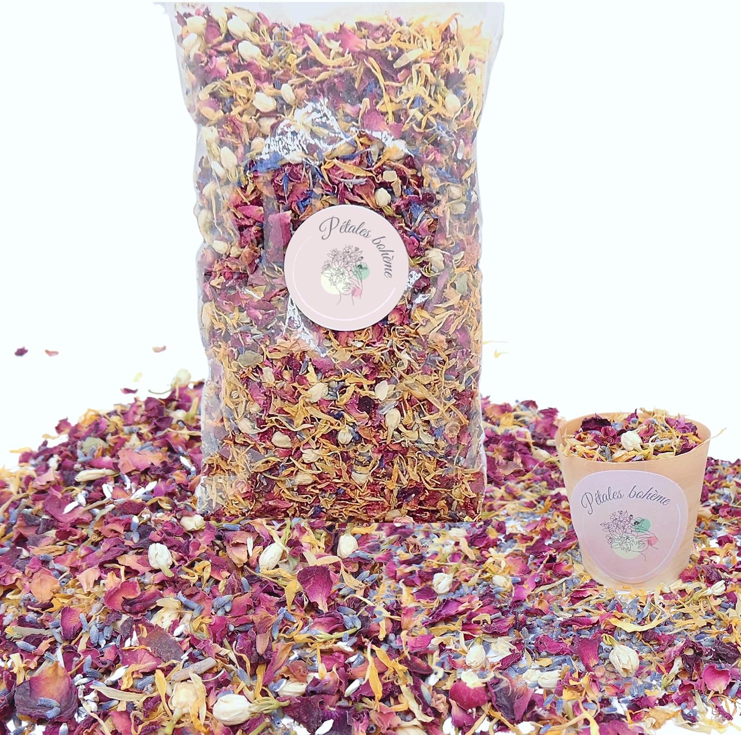 Petales Boheme Litre Confettis