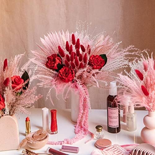 Vue 4 de Huaesin Pcs Fleurs Sechees