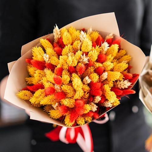 Vue 7 de Huaesin Pcs Fleurs Sechees