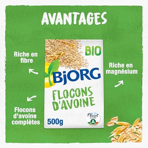 Vue 2 de Bjorg Flocons Davoine Bio