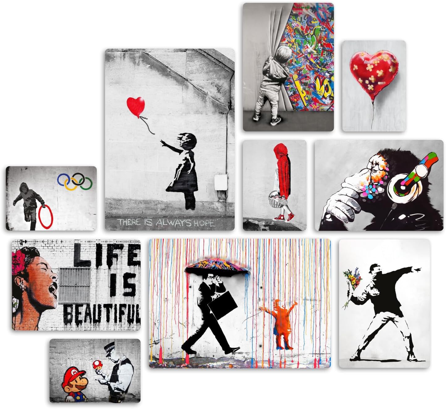 Giallobus Ensemble De Peintures